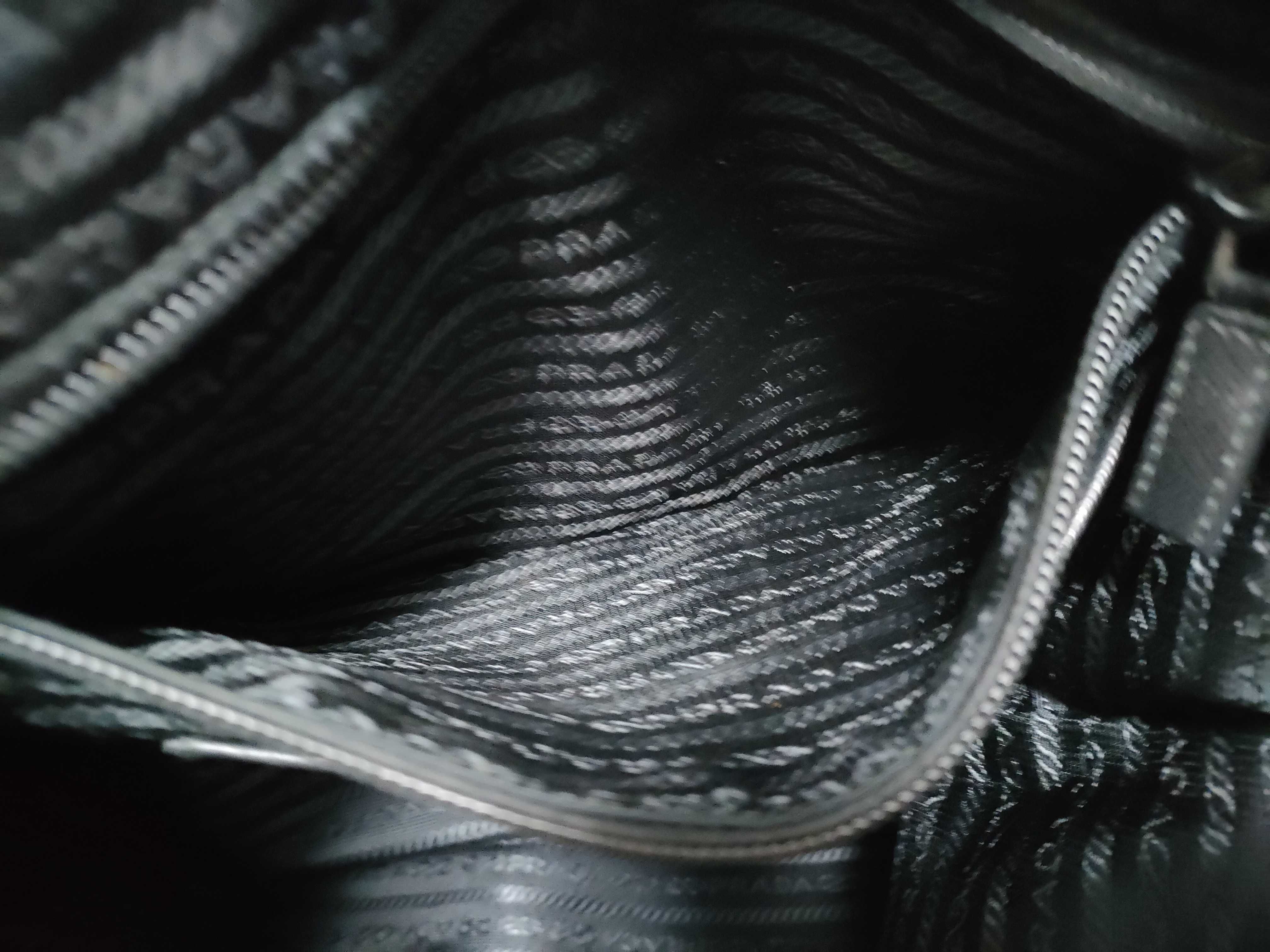 Nylon Prada Nylon Tote Bag Black 8 Tote Bag — view 11