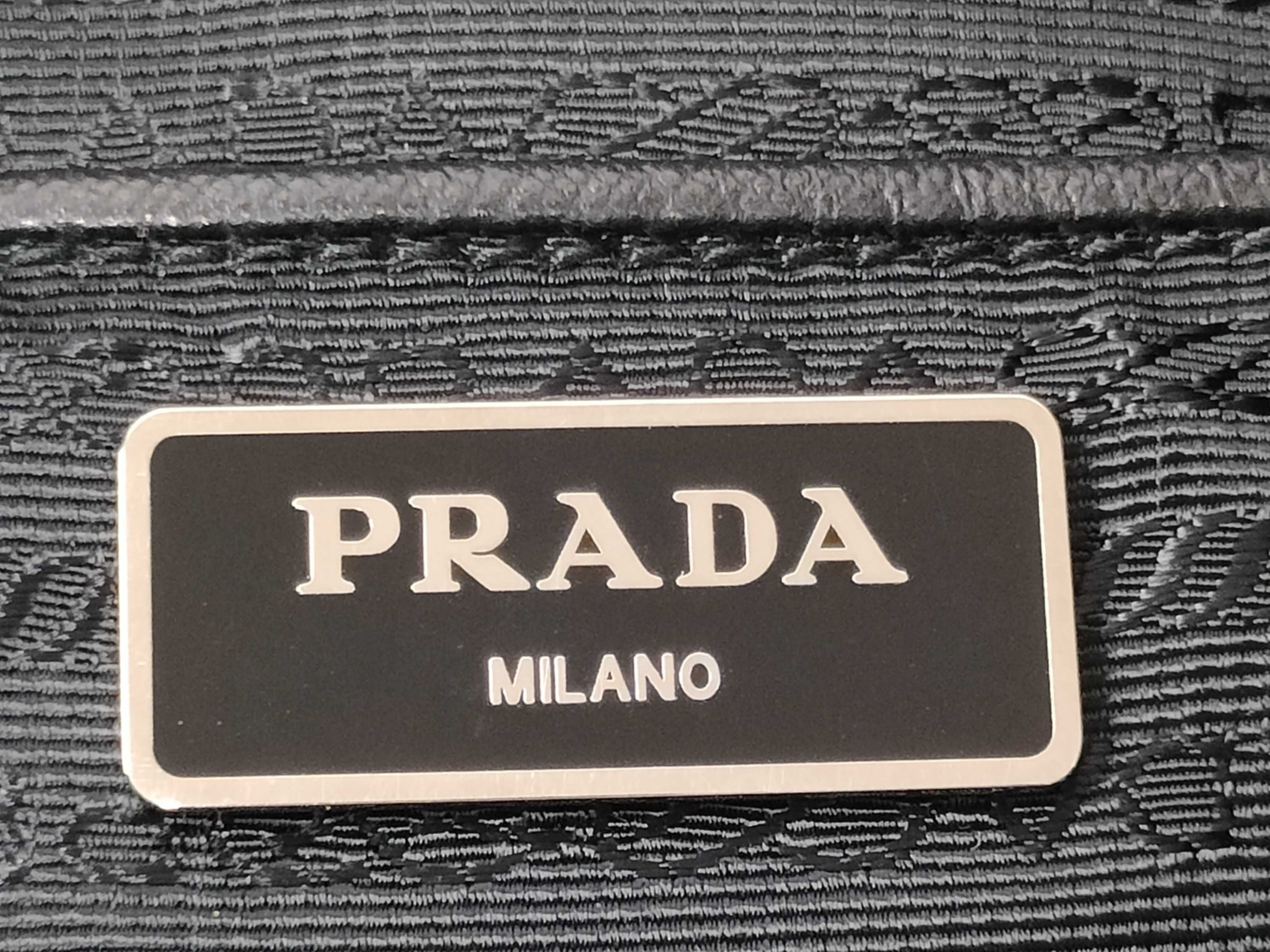 Nylon Prada Nylon Tote Bag Black 8 Tote Bag — view 12