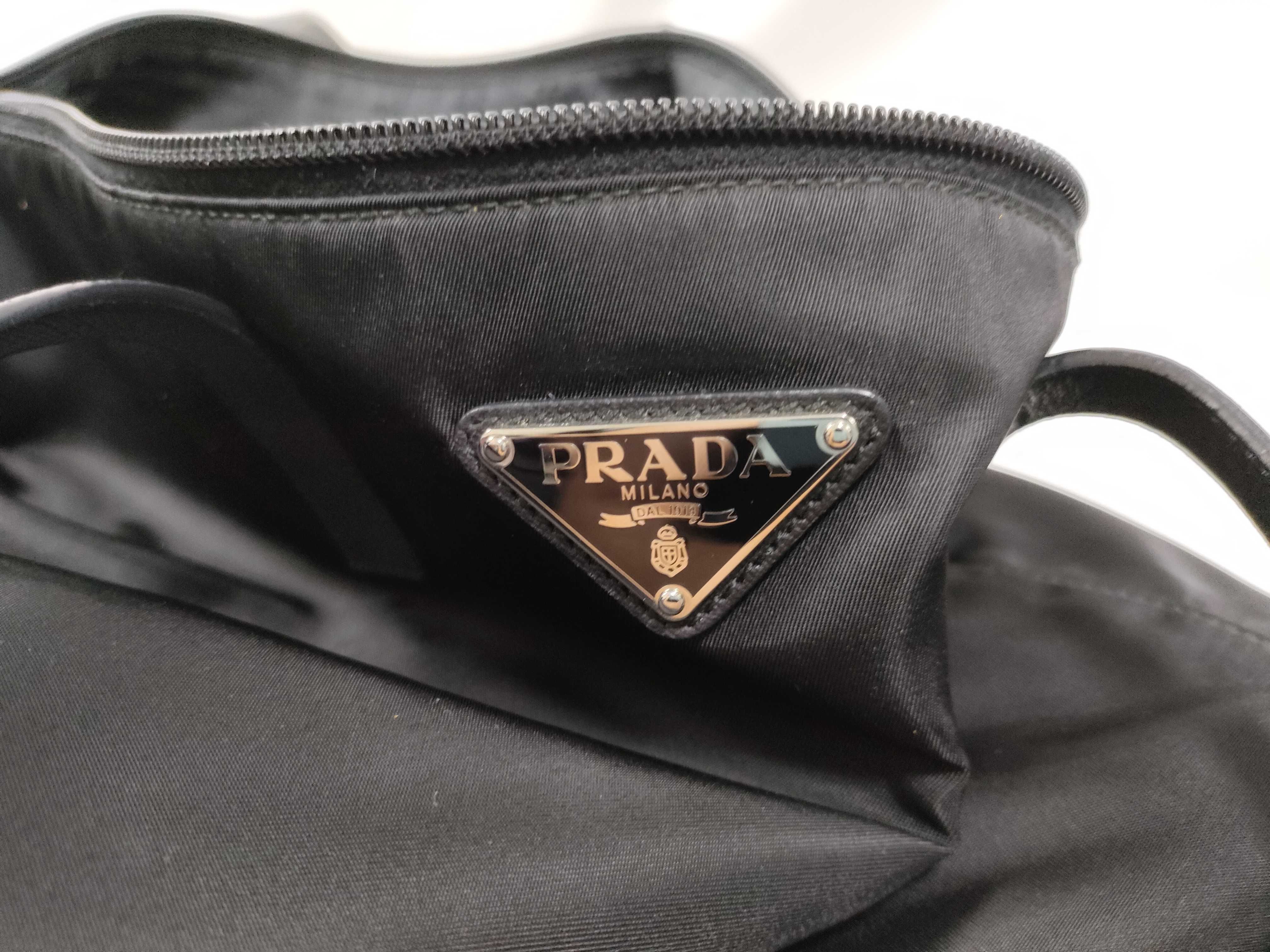 Nylon Prada Nylon Tote Bag Black 8 Tote Bag — view 13