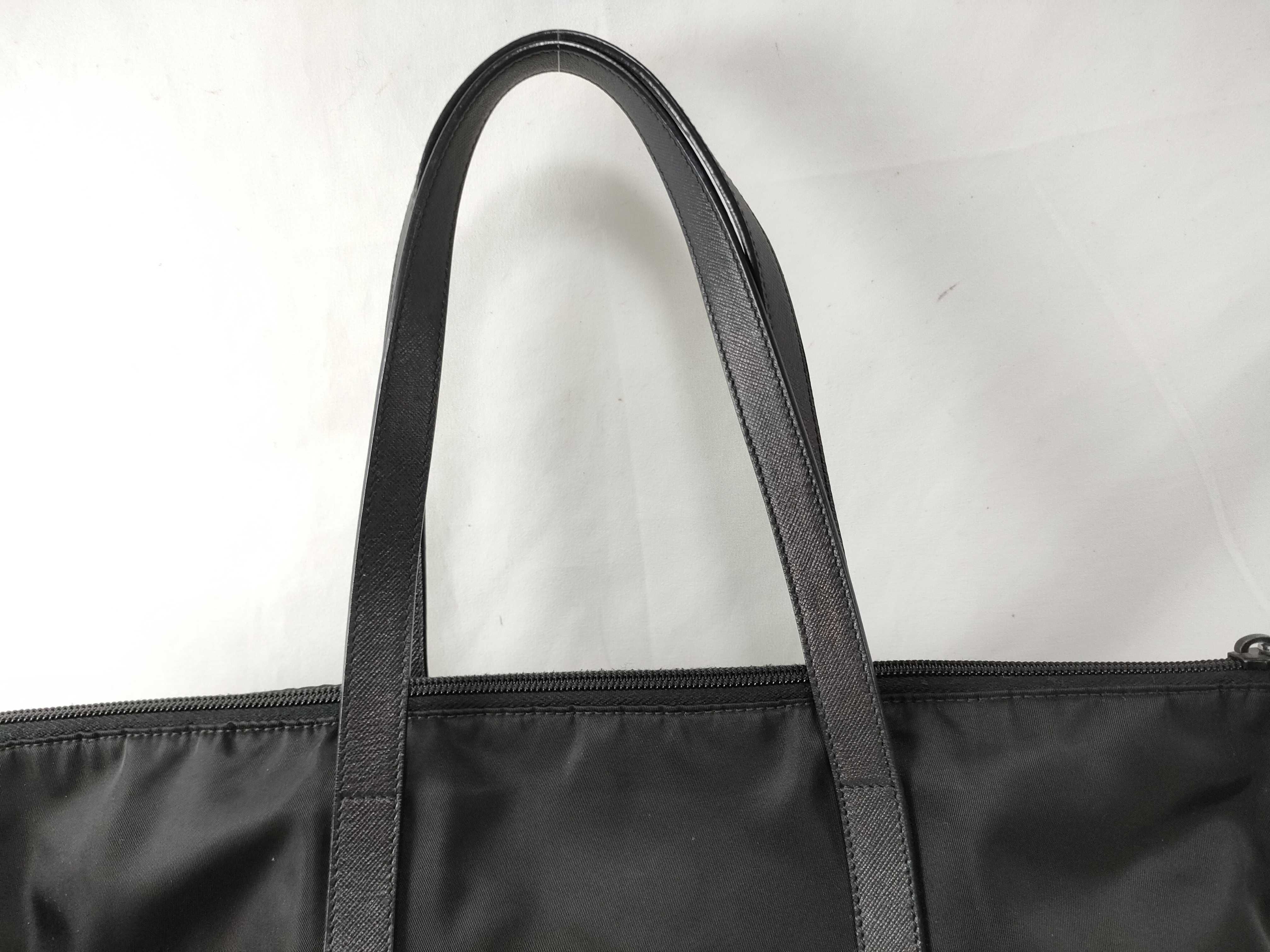 Nylon Prada Nylon Tote Bag Black 8 Tote Bag — view 3