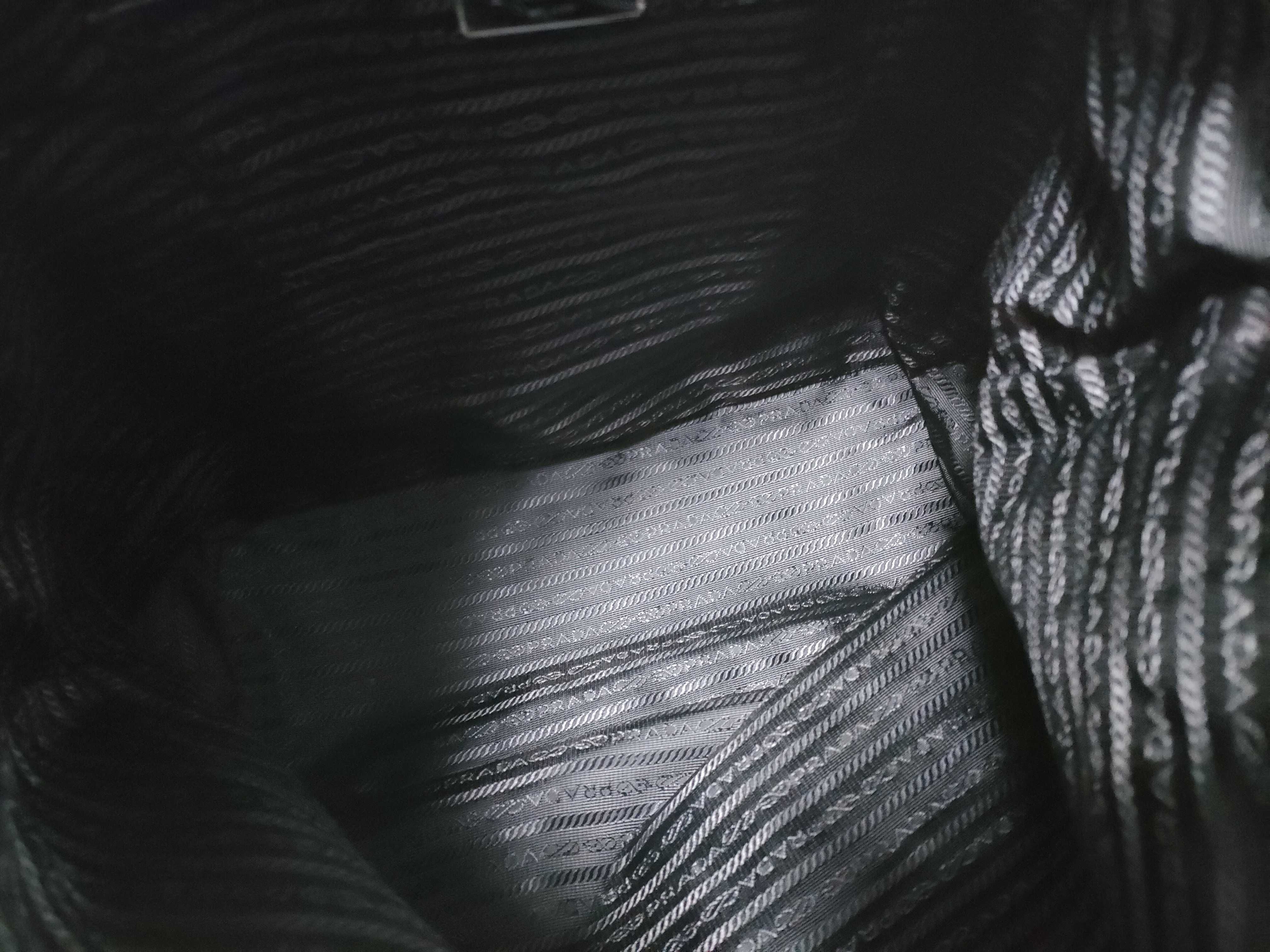 Nylon Prada Nylon Tote Bag Black 8 Tote Bag — view 9