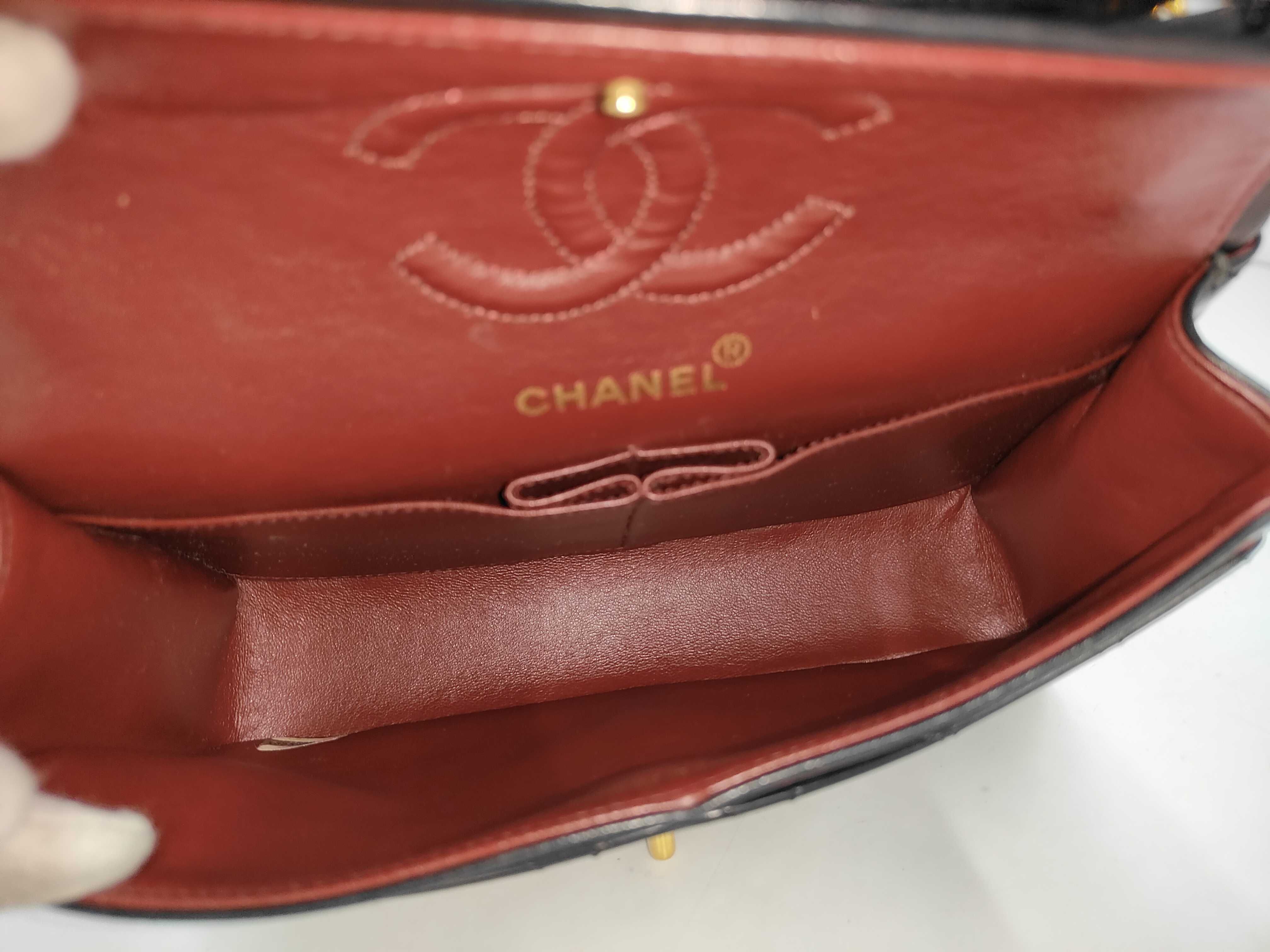 Matelassé 23 Lambskin Double Flap Double Chain Shoulder Bag — view 10