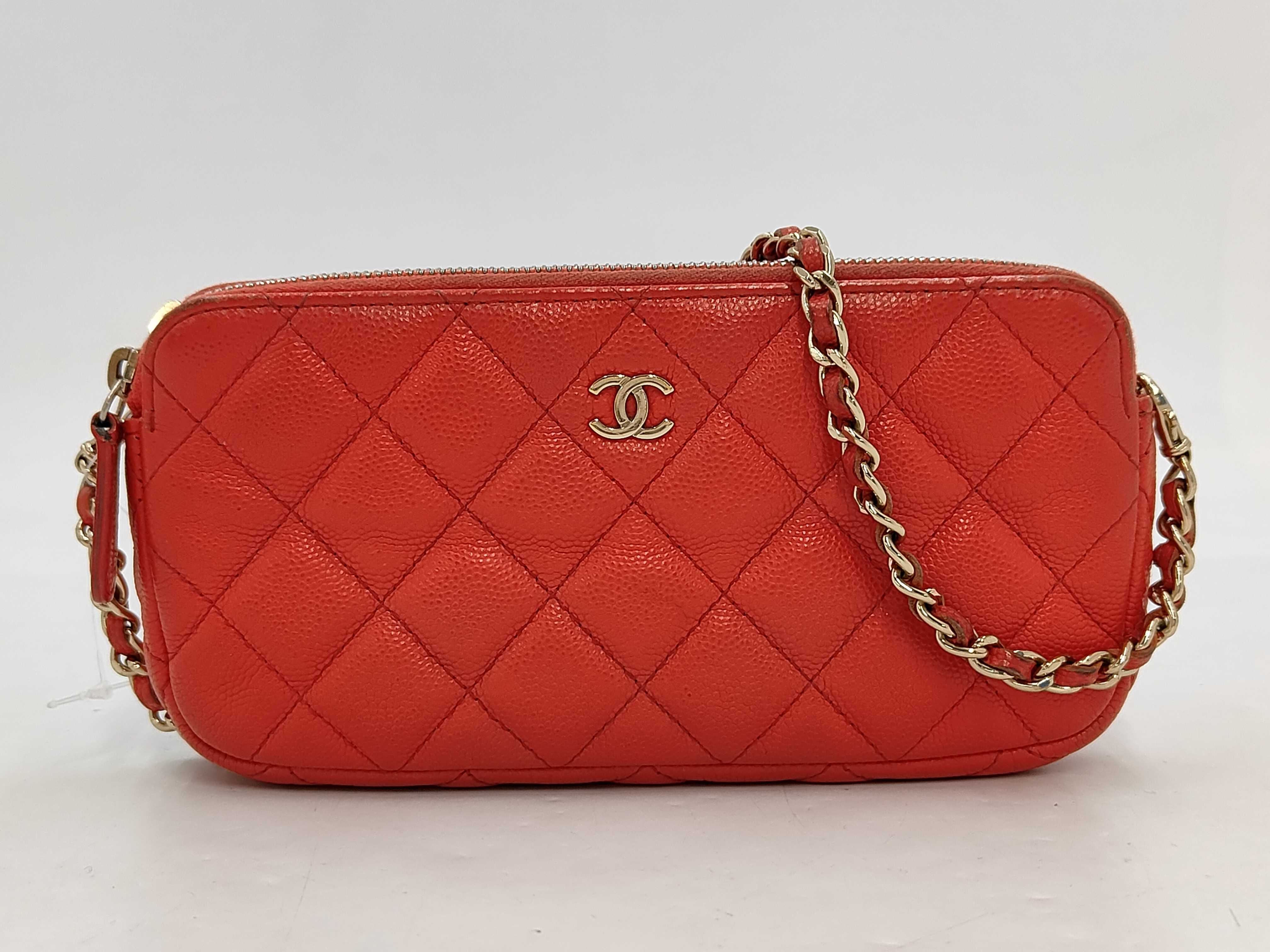 Caviar Chain Wallet Shoulder Bag