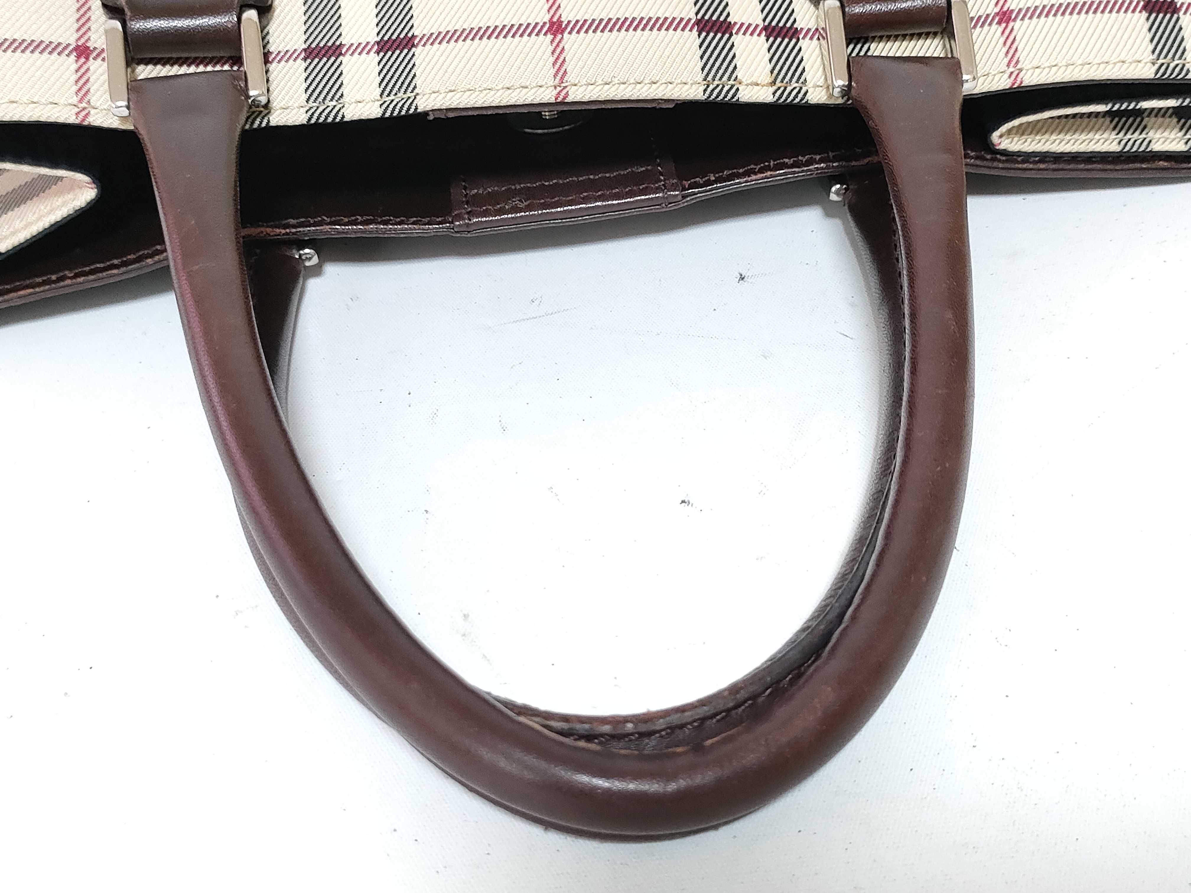 Nova Check Canvas Tote Bag — view 3