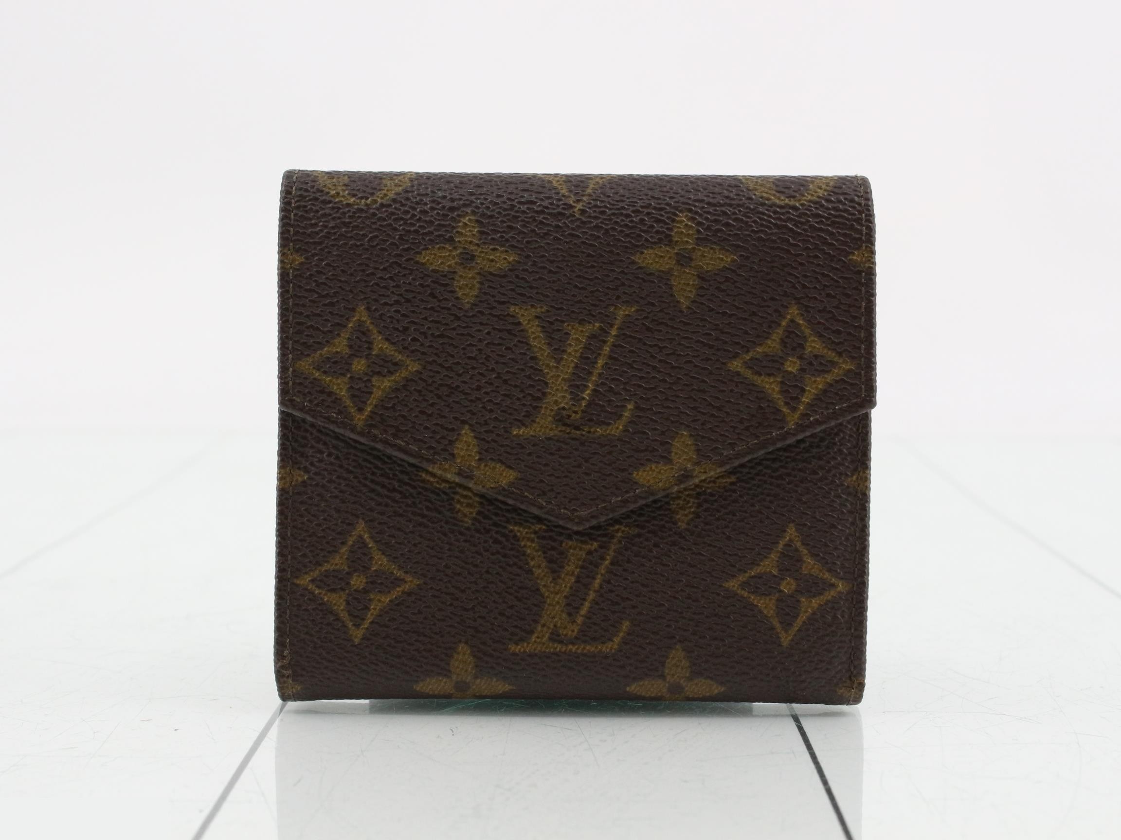 Monogram Porte Monnaie Billet Carte Credit Folding Wallet — view 2