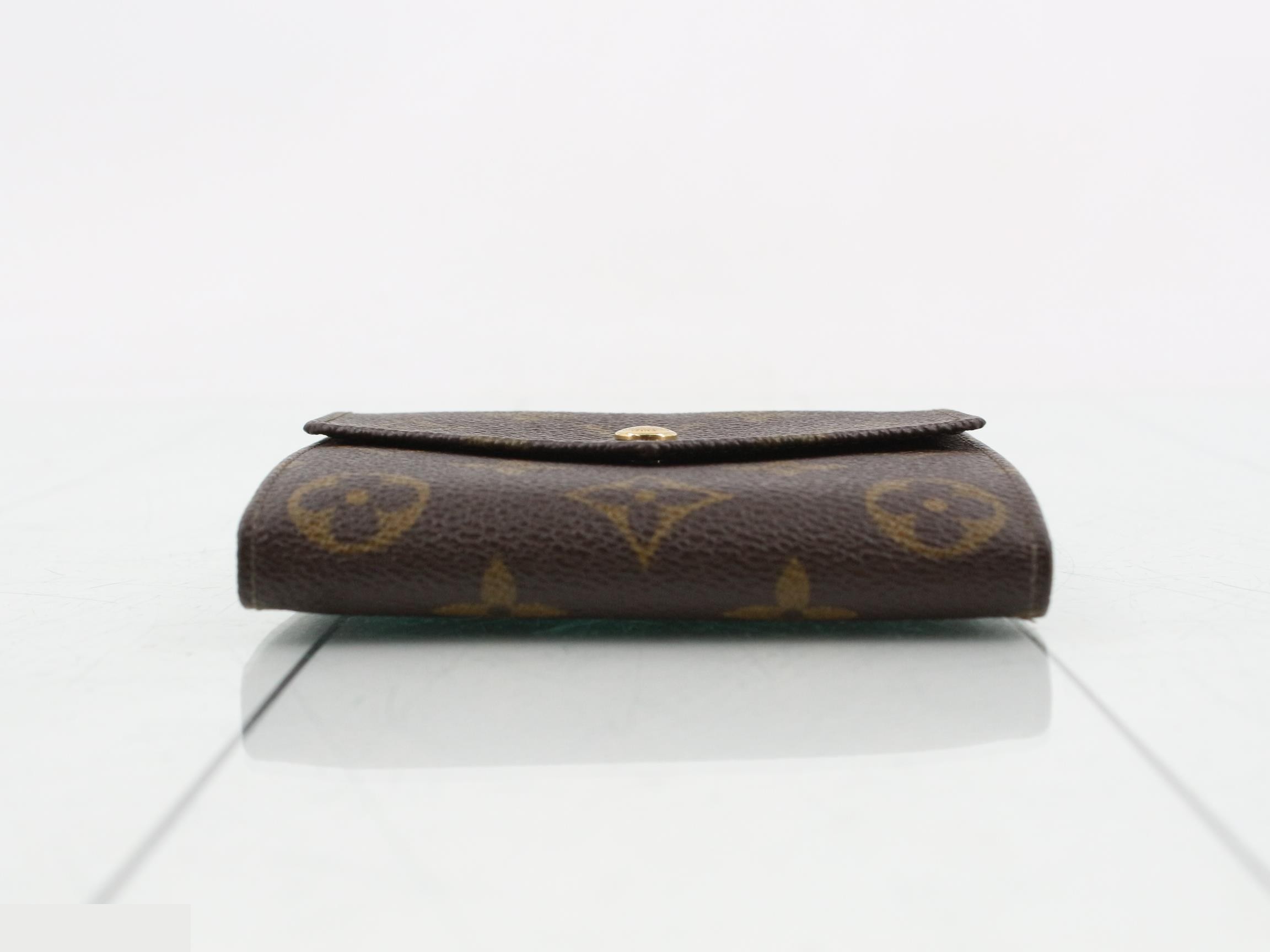Monogram Porte Monnaie Billet Carte Credit Folding Wallet — view 3