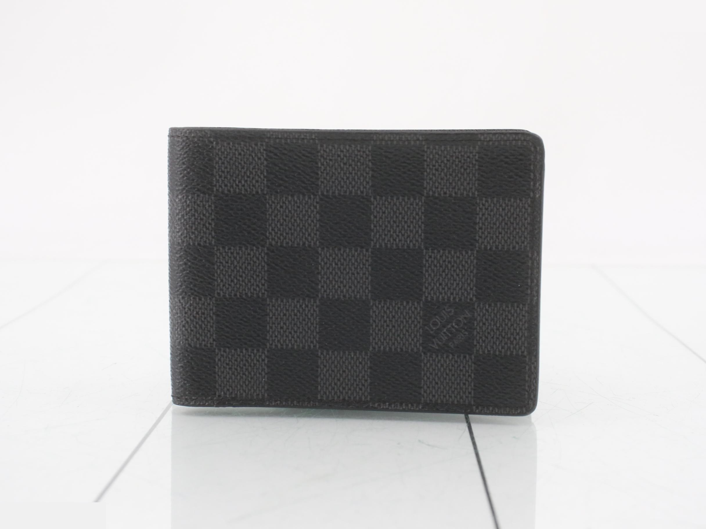Damier Graphite Portefeuille Multiple Folding Wallet