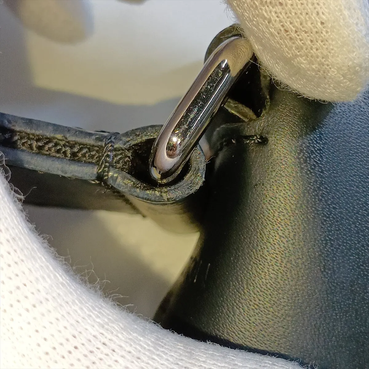 Damier Graphite District MM N41029 CA2128 Black (RFID detected) — view 14