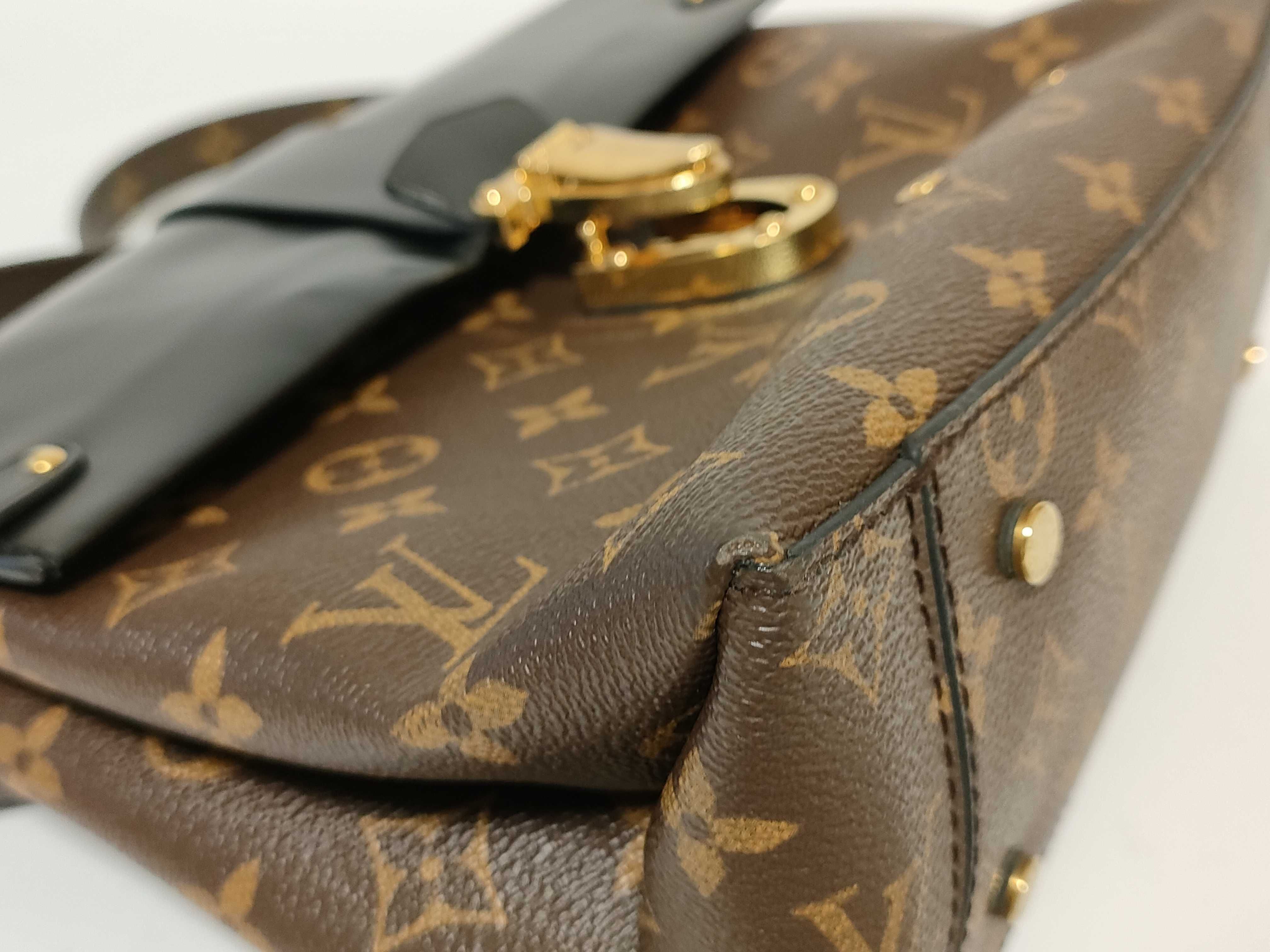 Monogram LV Monogram One-Handle Flap Bag MM Handbag — view 7