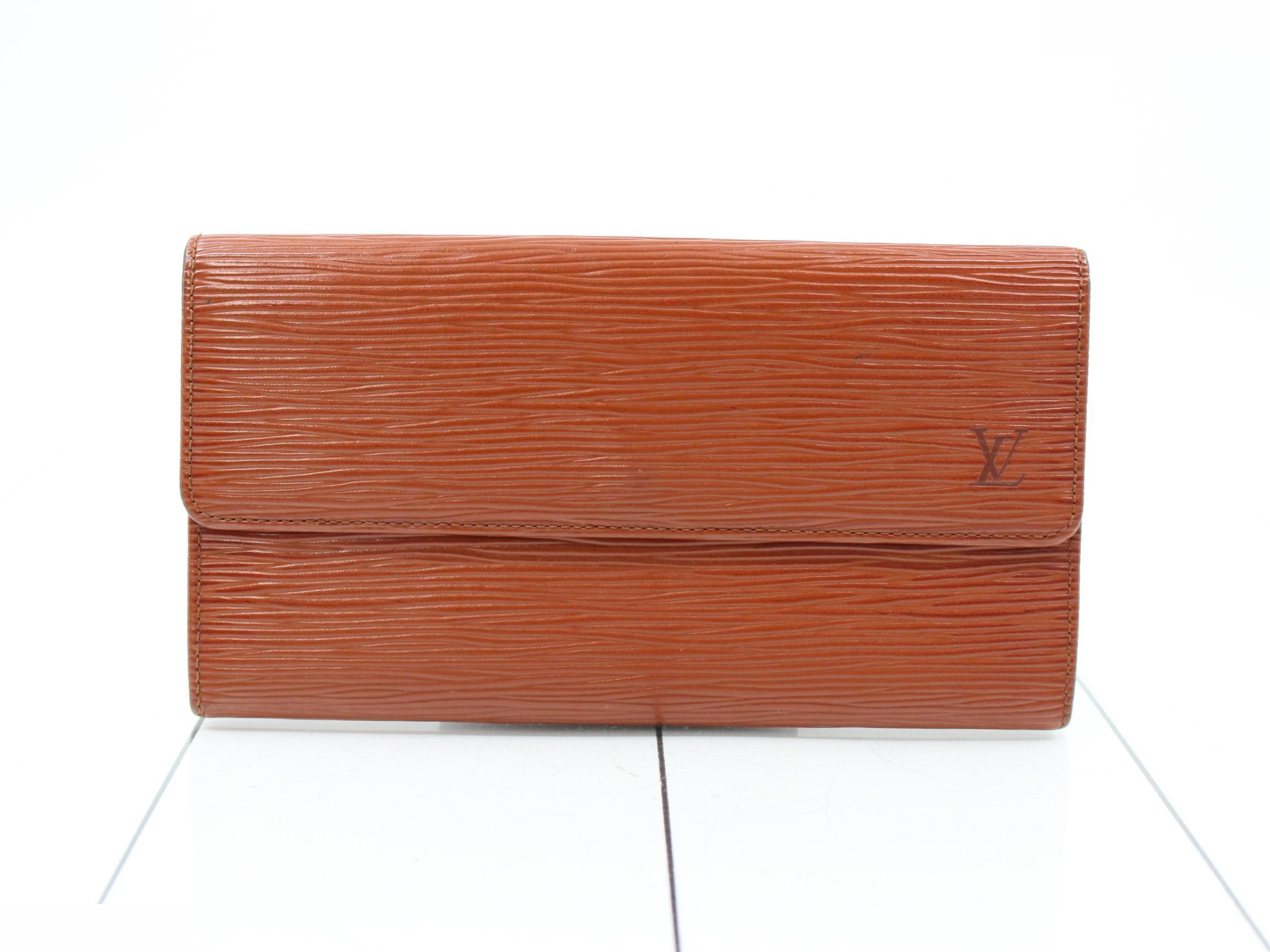 Epi Leather Long Wallet