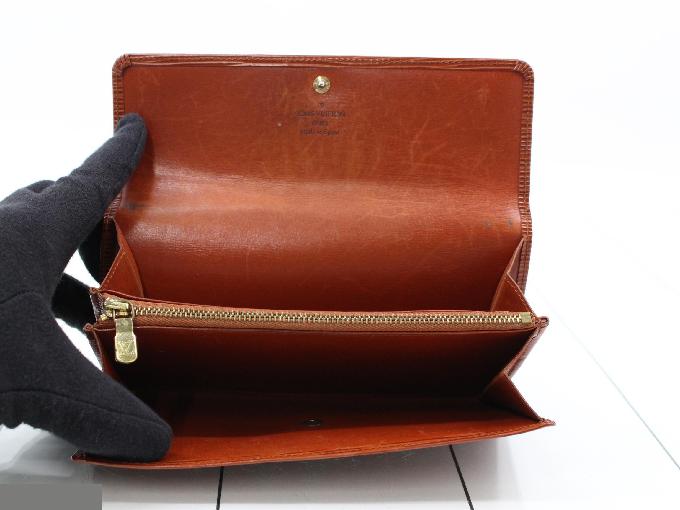 Epi Leather Long Wallet — view 4