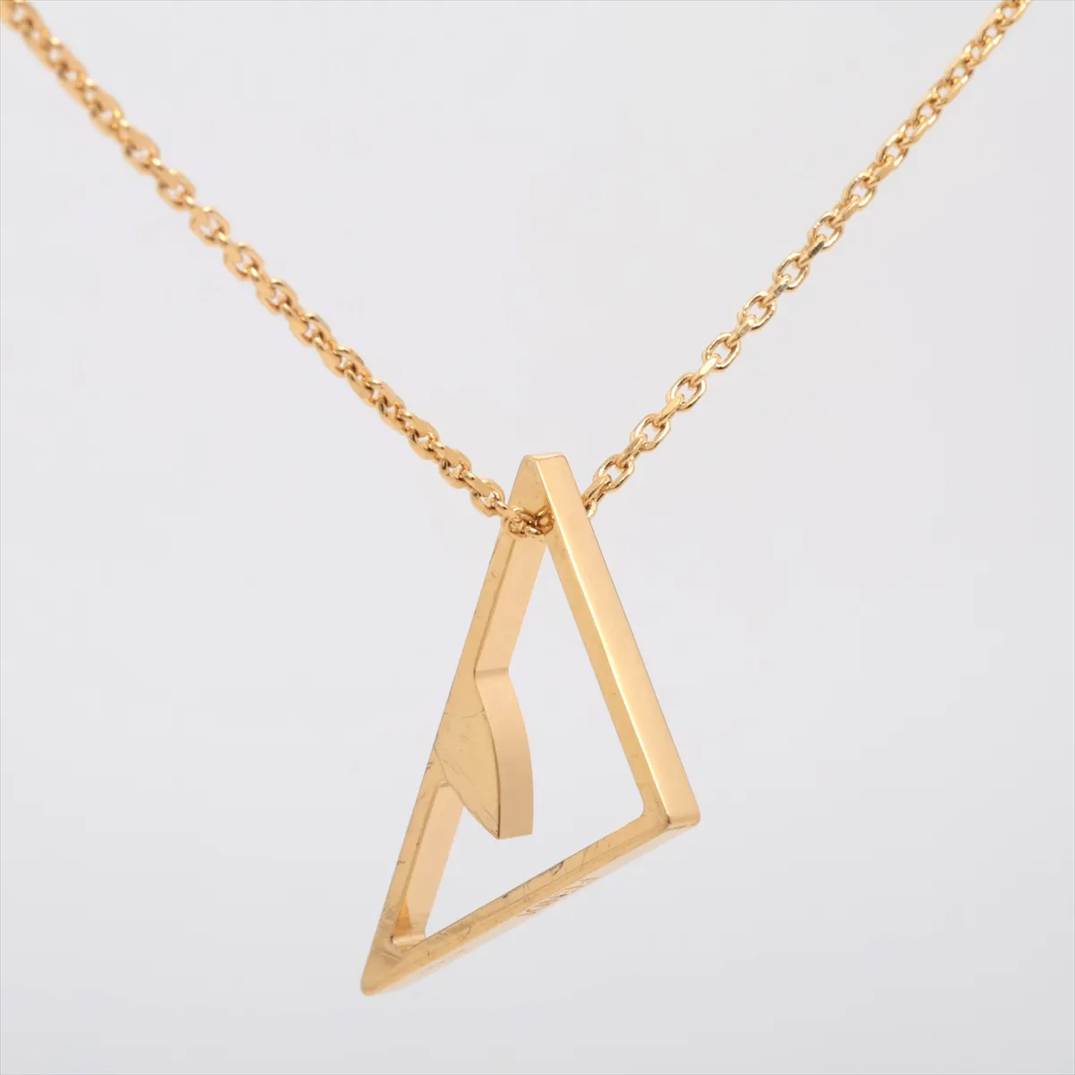 necklace, GP gold, — view 2