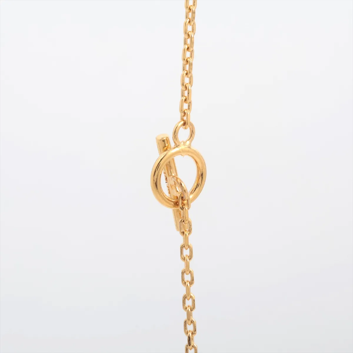 necklace, GP gold, — view 3