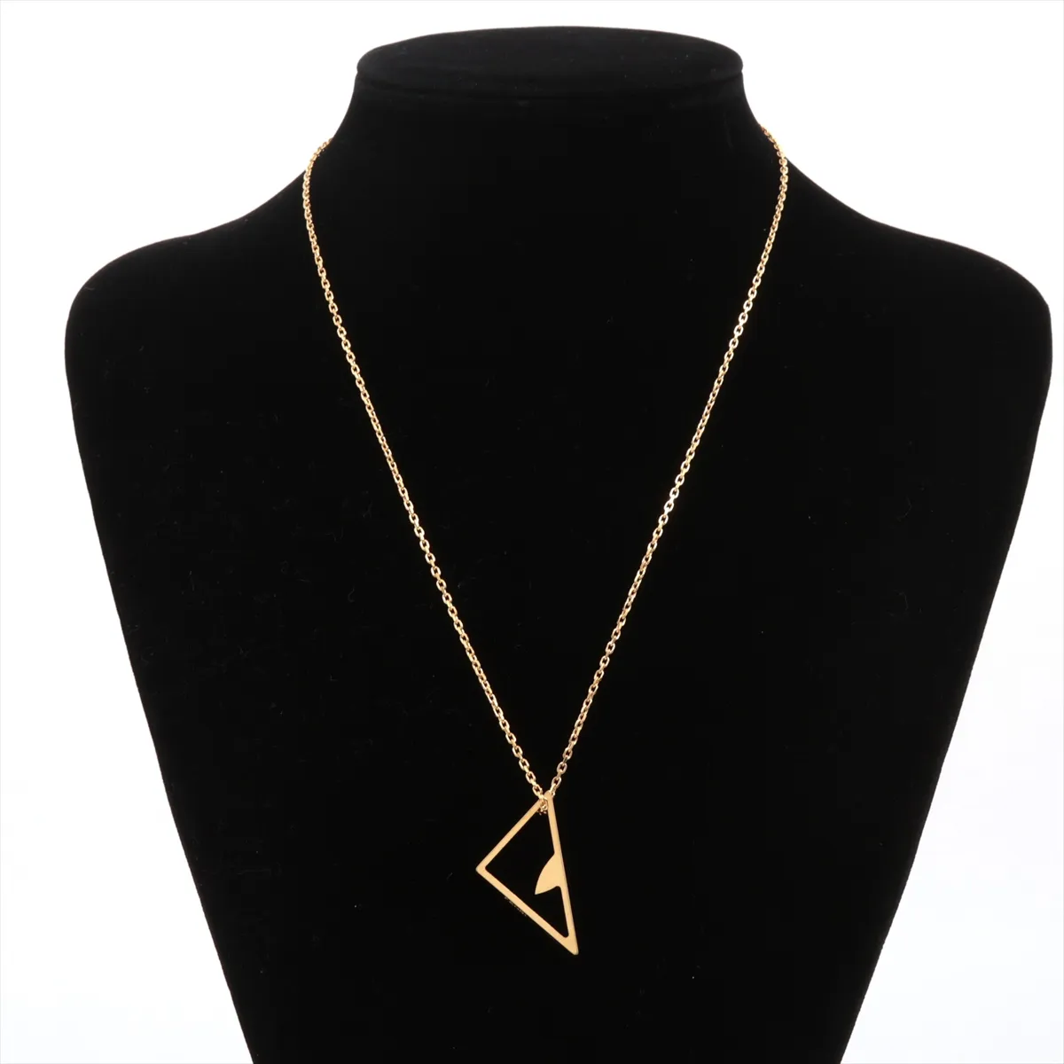 necklace, GP gold, — view 5