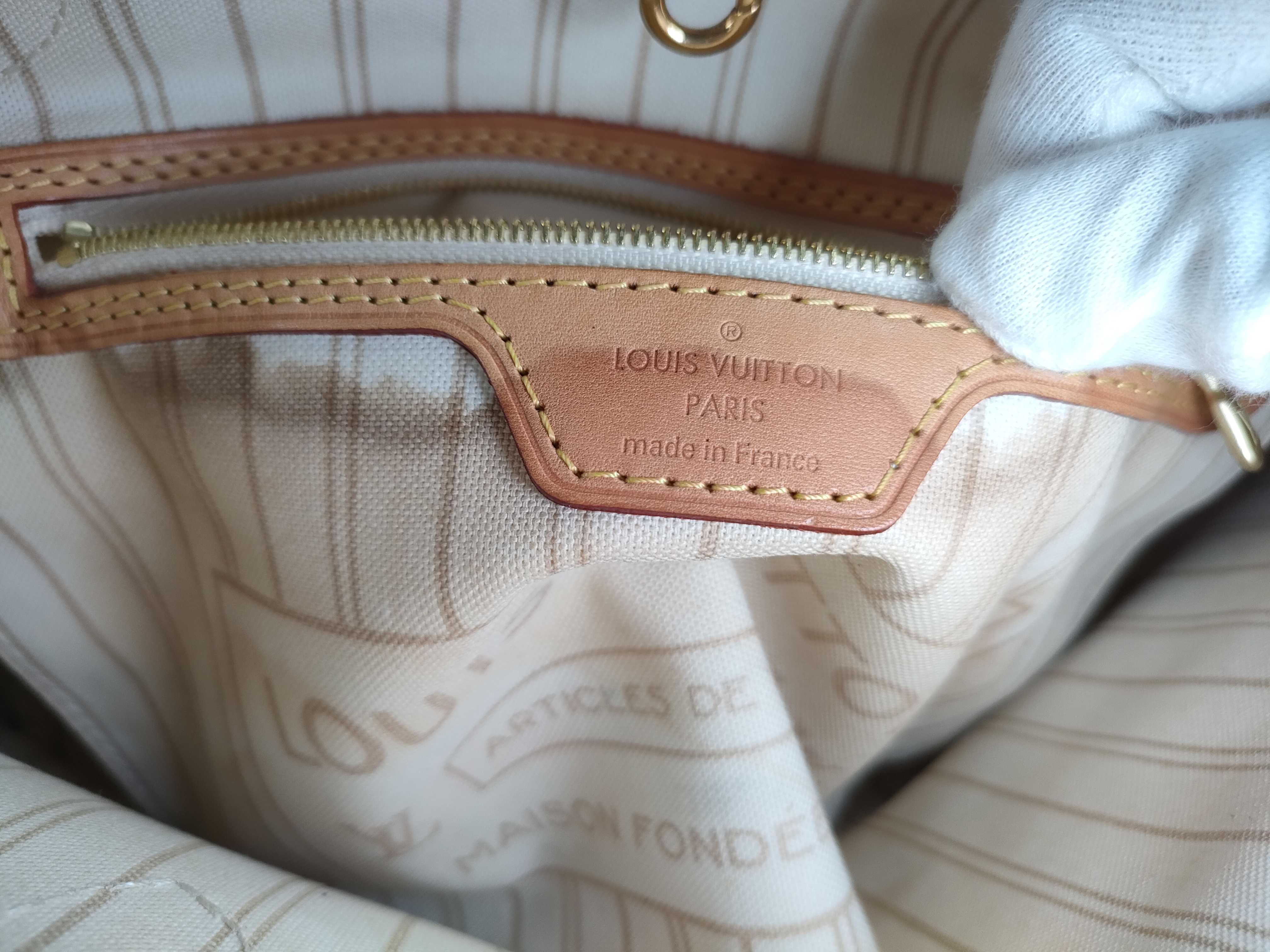 Damier Azur Neverfull PM N51110 AR1108 Tote Bag — view 13
