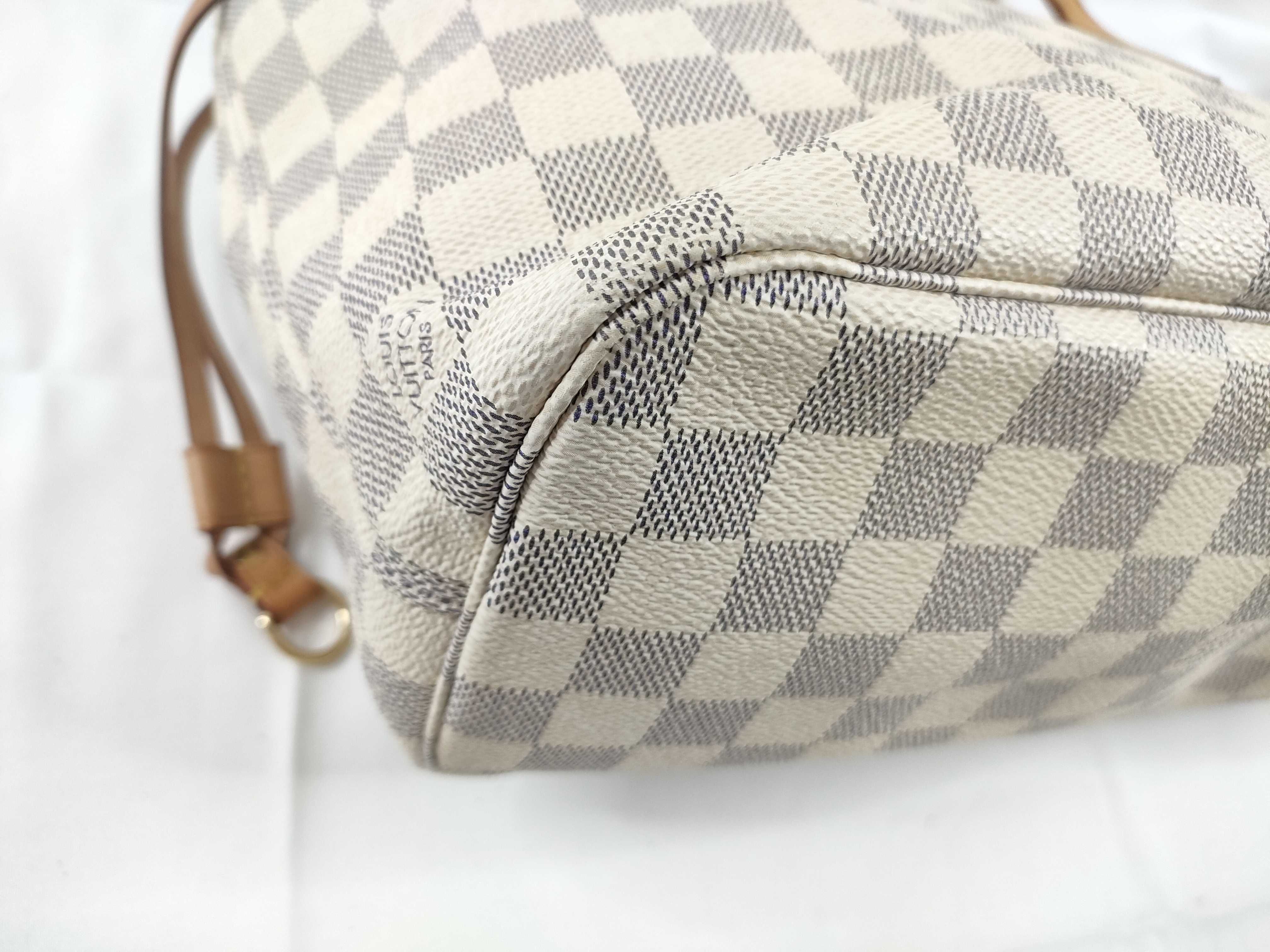 Damier Azur Neverfull PM N51110 AR1108 Tote Bag — view 3