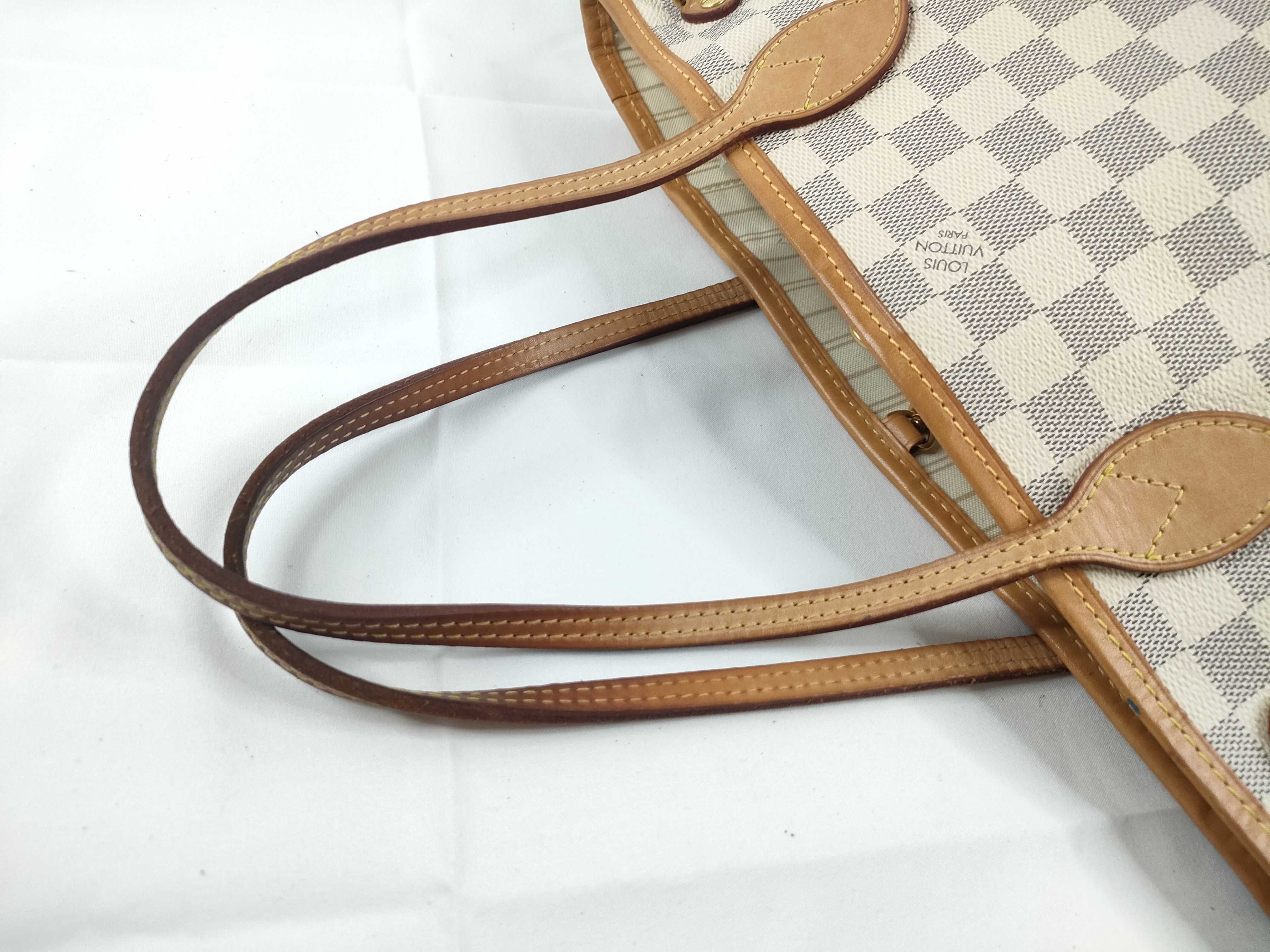 Damier Azur Neverfull PM N51110 AR1108 Tote Bag — view 6