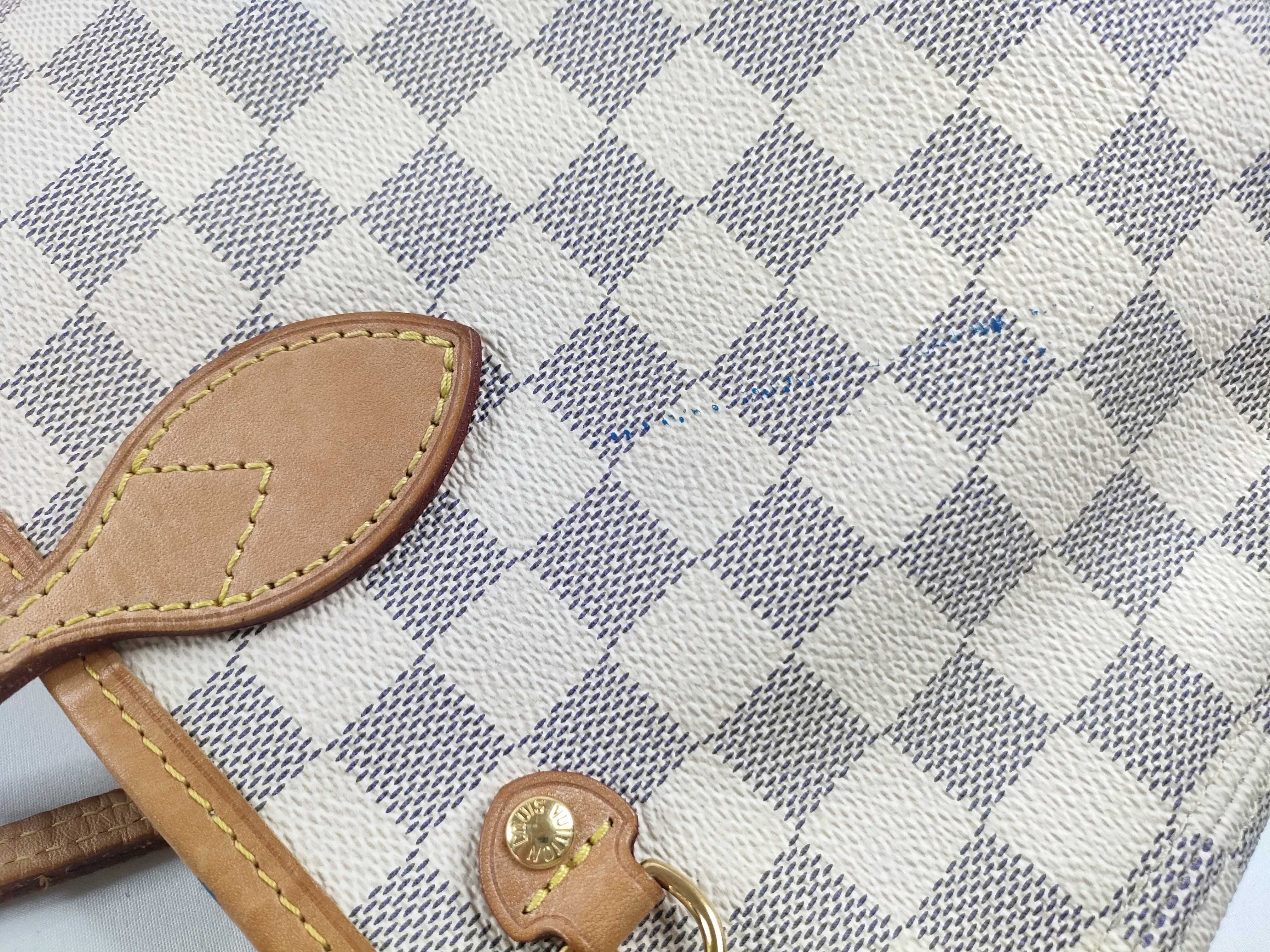 Damier Azur Neverfull PM N51110 AR1108 Tote Bag — view 8