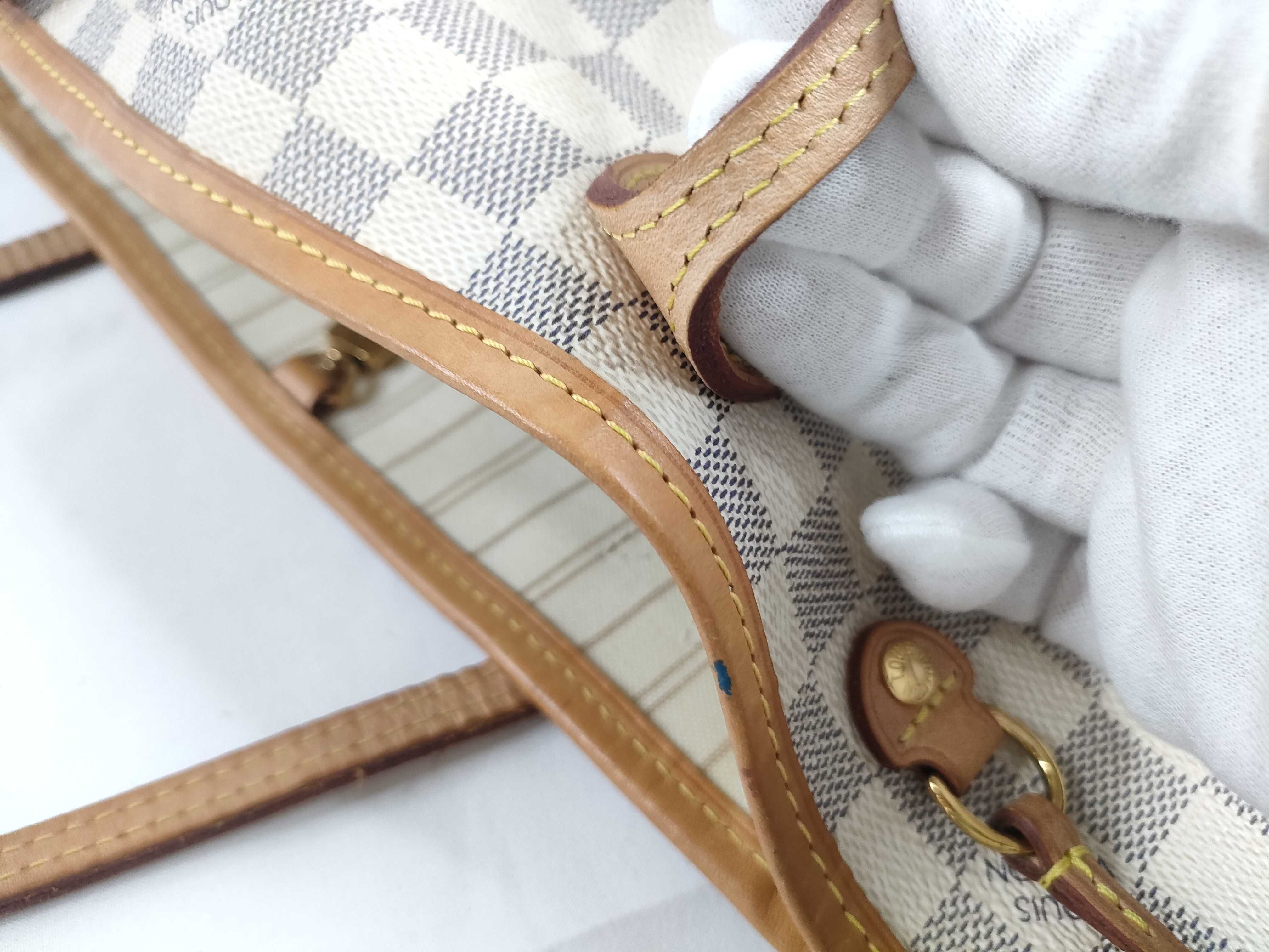 Damier Azur Neverfull PM N51110 AR1108 Tote Bag — view 9