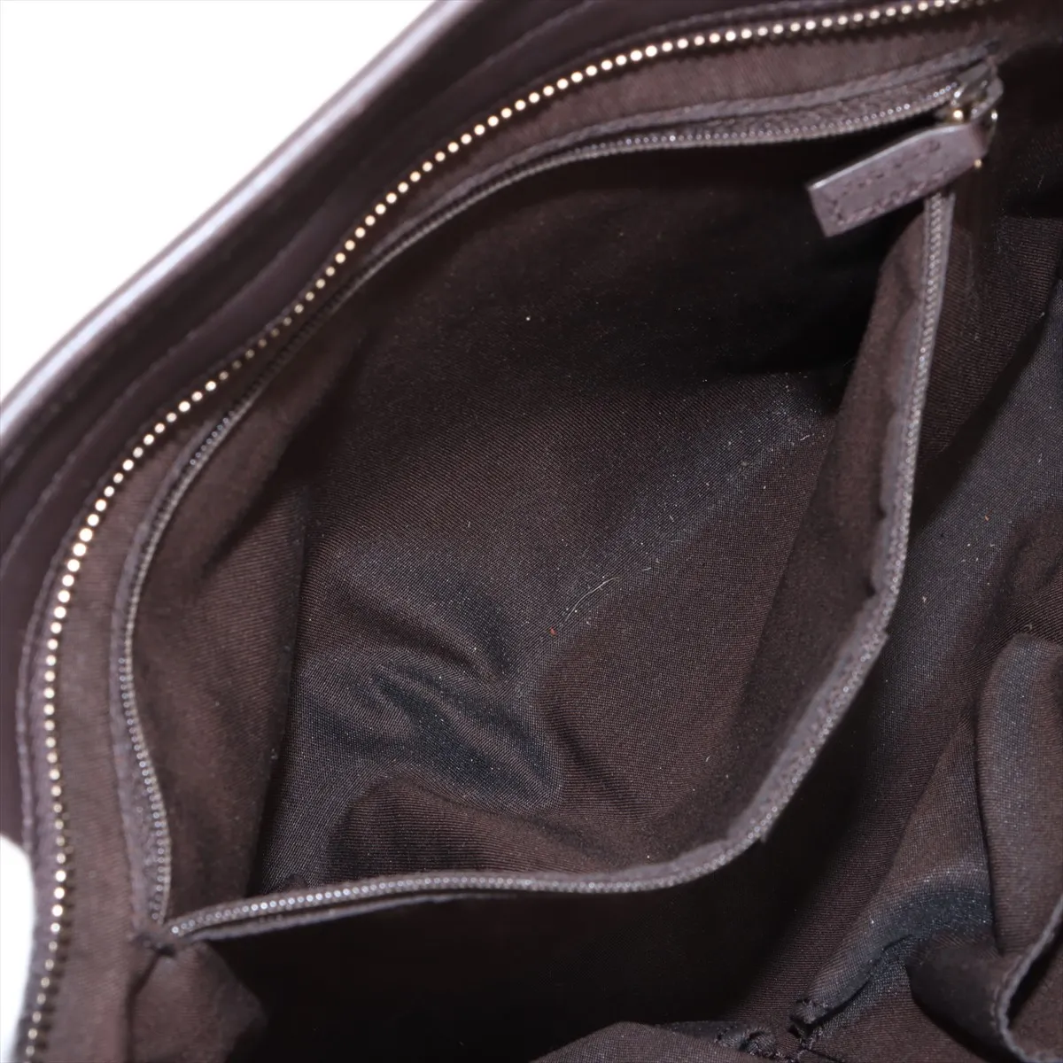 GG Supreme PVC x Leather Tote Bag Beige 388929 Outlet — view 8