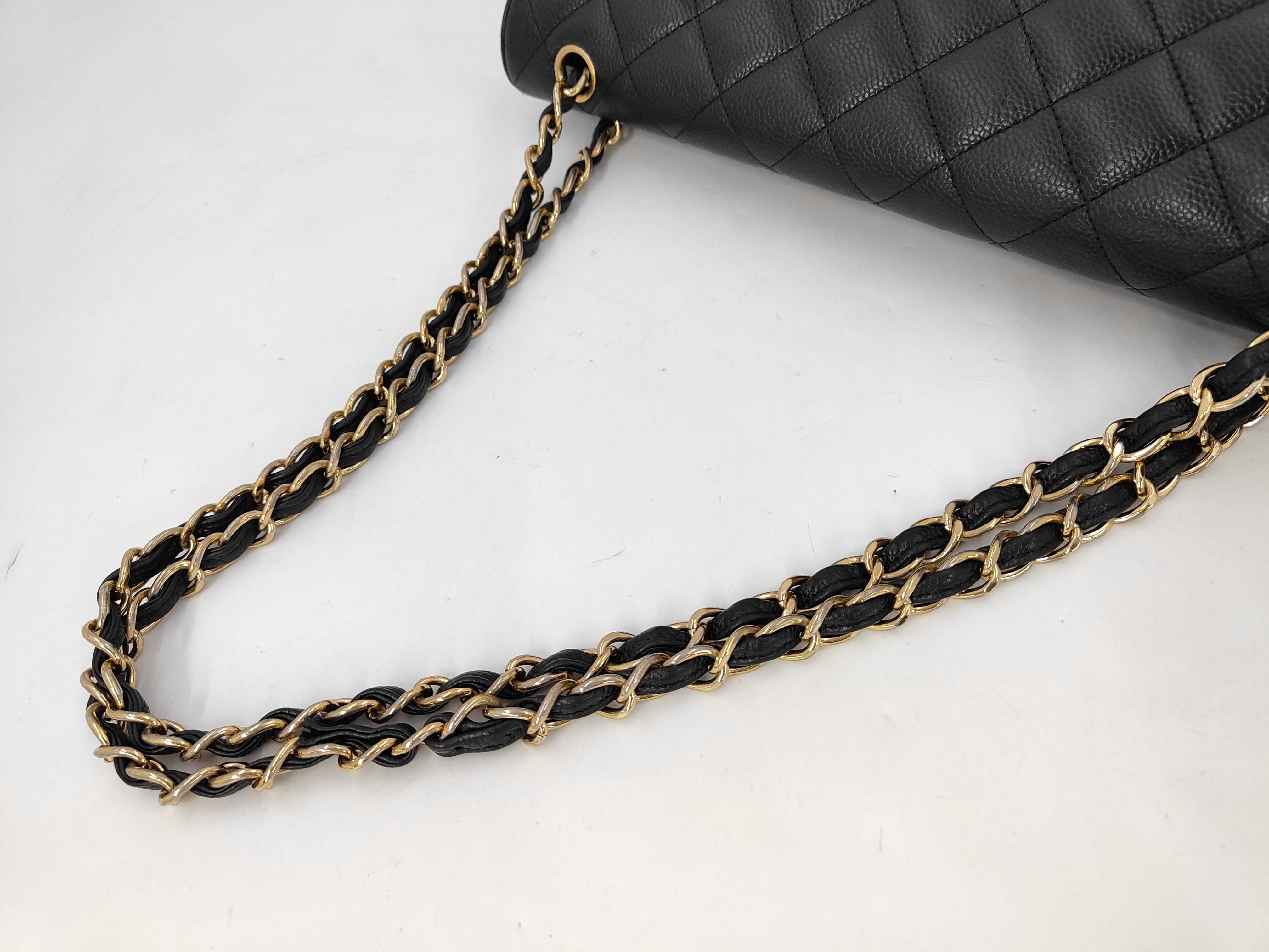 Caviar Skin Matelassé Shoulder Bag — view 3
