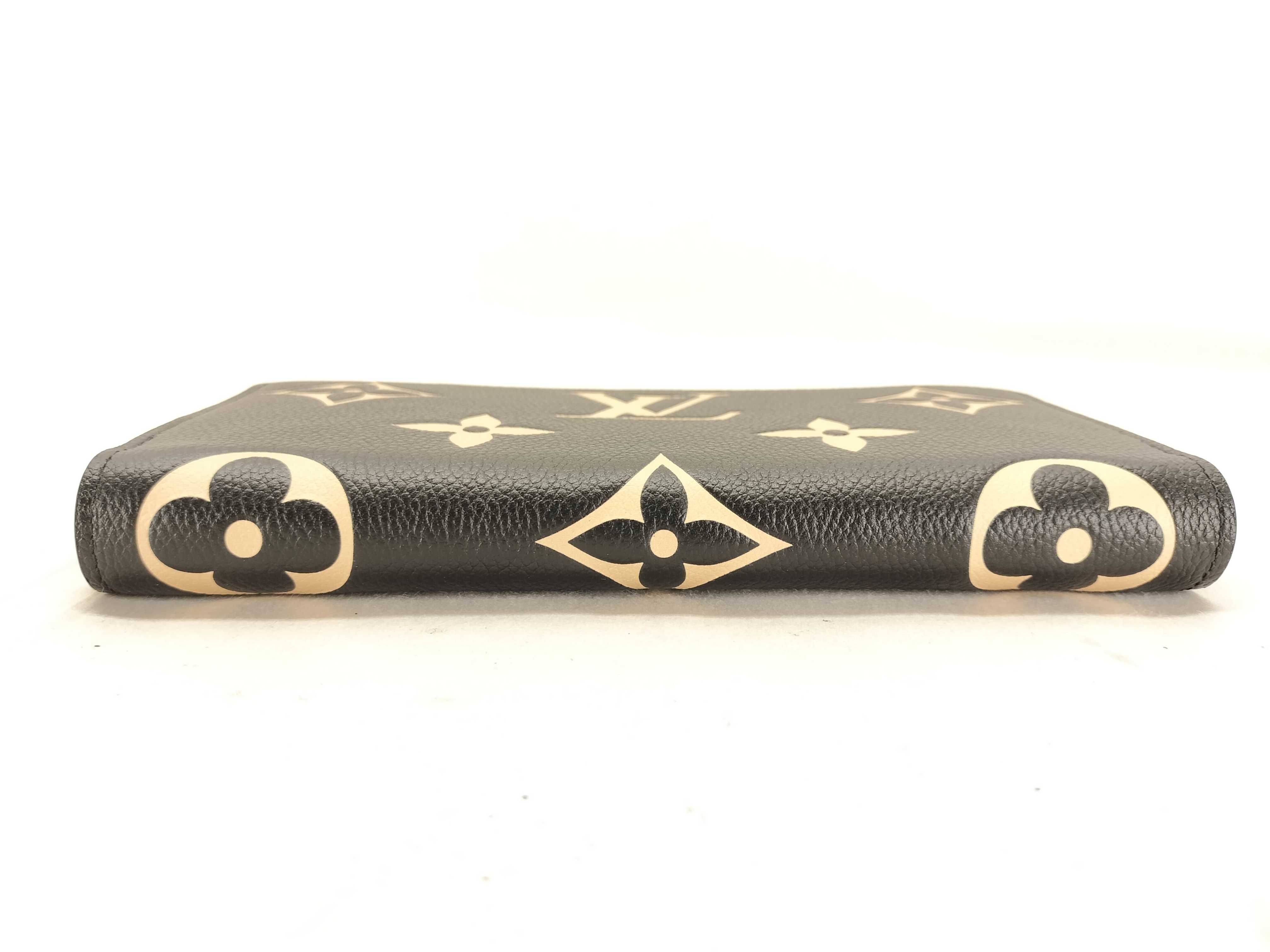 Monogram Empreinte Louis Vuitton Empreinte Zippy Wallet Black — view 11
