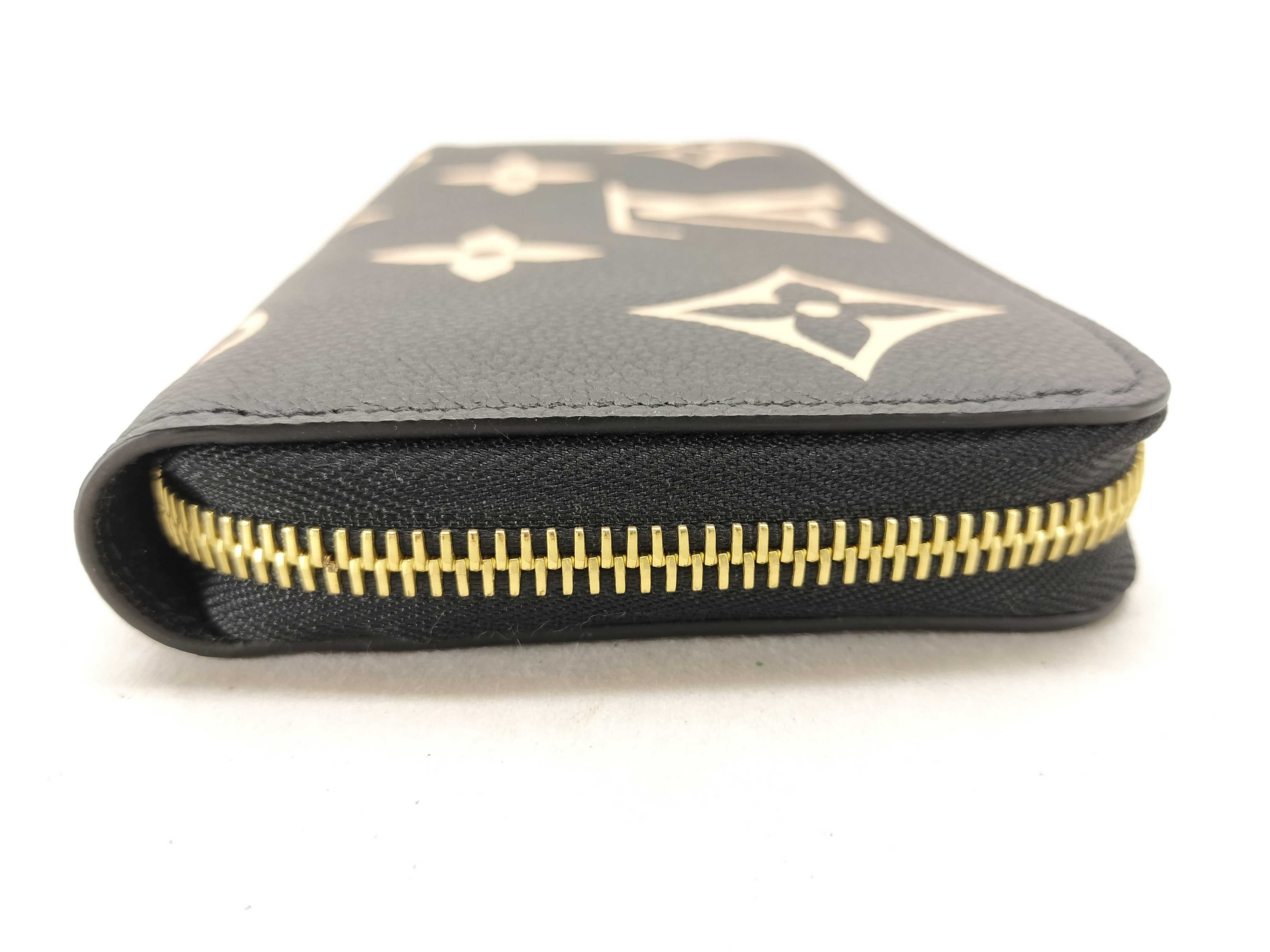 Monogram Empreinte Louis Vuitton Empreinte Zippy Wallet Black — view 12