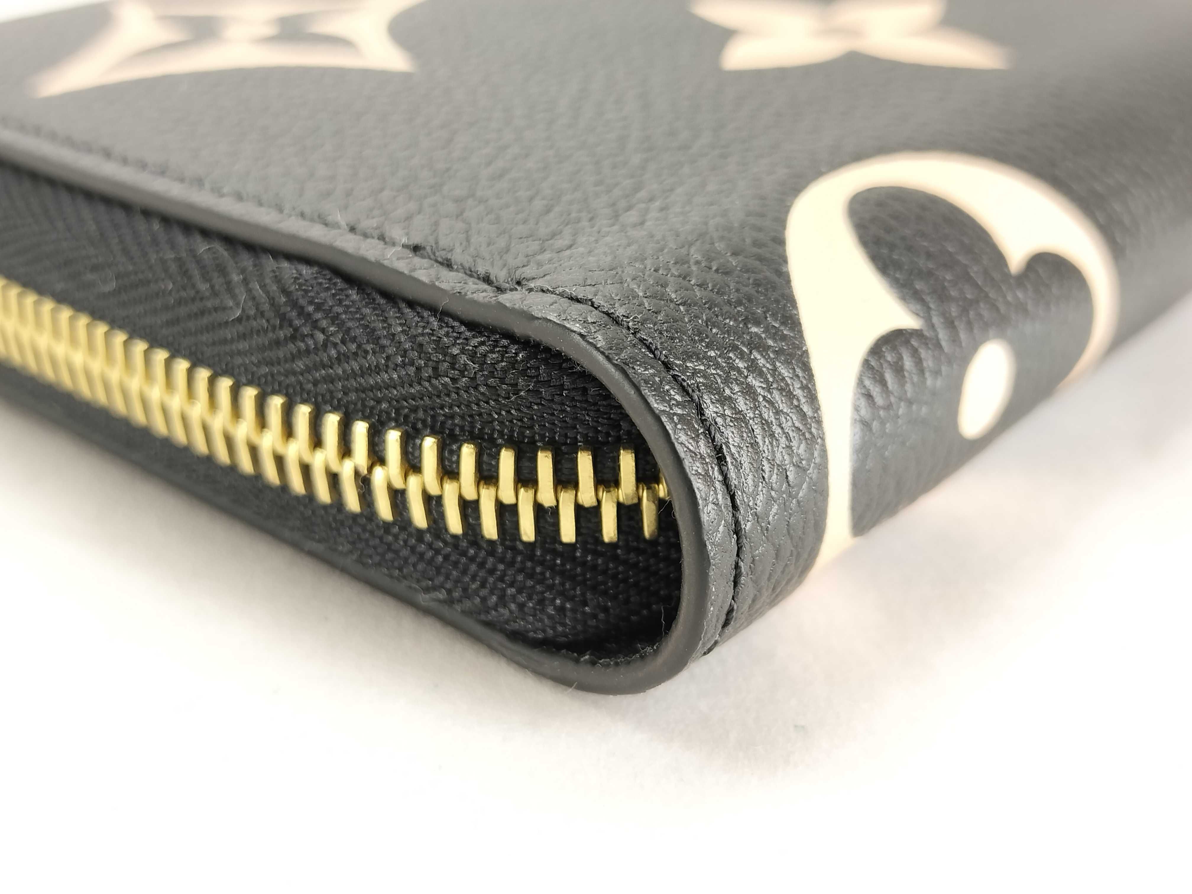Monogram Empreinte Louis Vuitton Empreinte Zippy Wallet Black — view 3