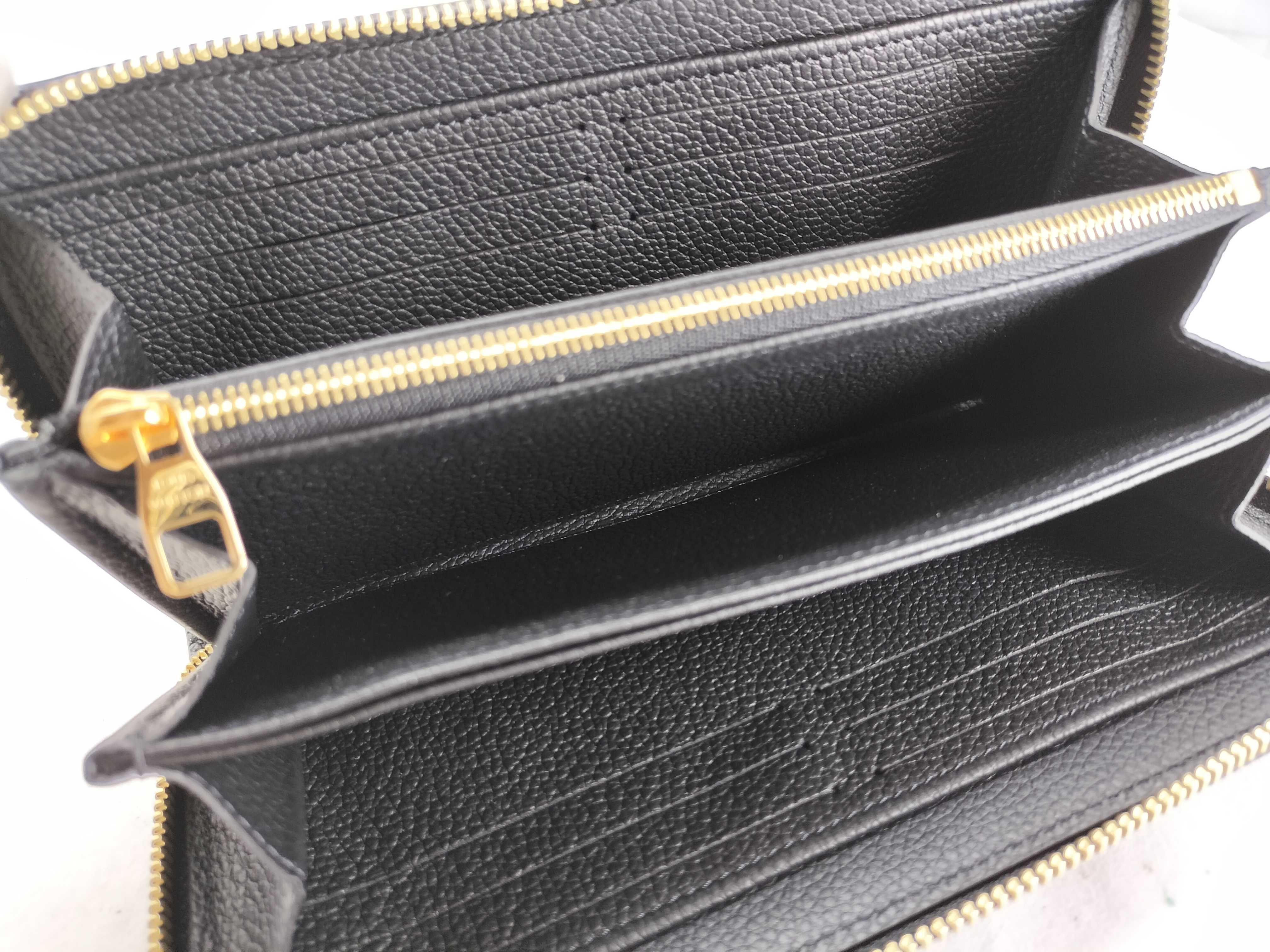 Monogram Empreinte Louis Vuitton Empreinte Zippy Wallet Black — view 4