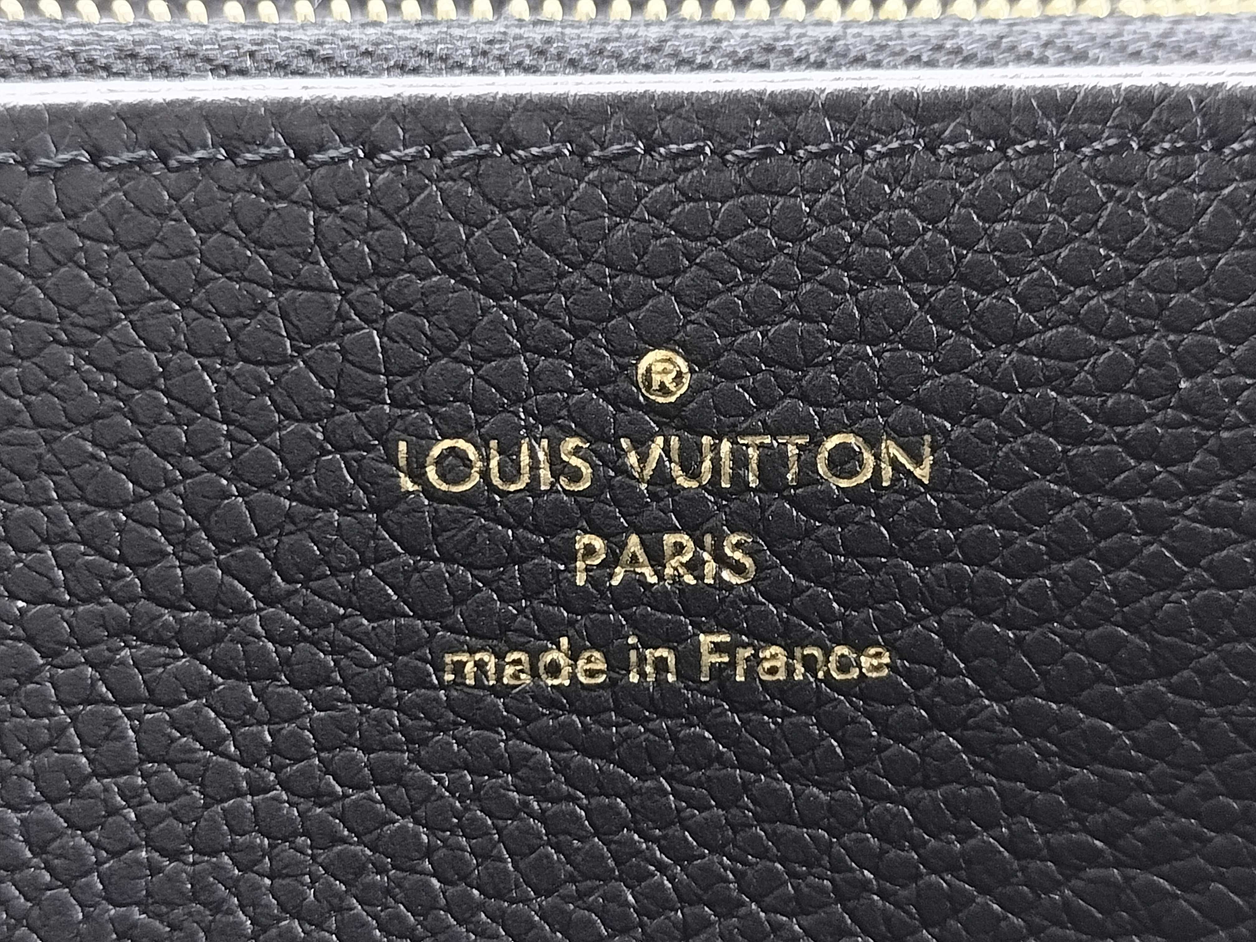 Monogram Empreinte Louis Vuitton Empreinte Zippy Wallet Black — view 6