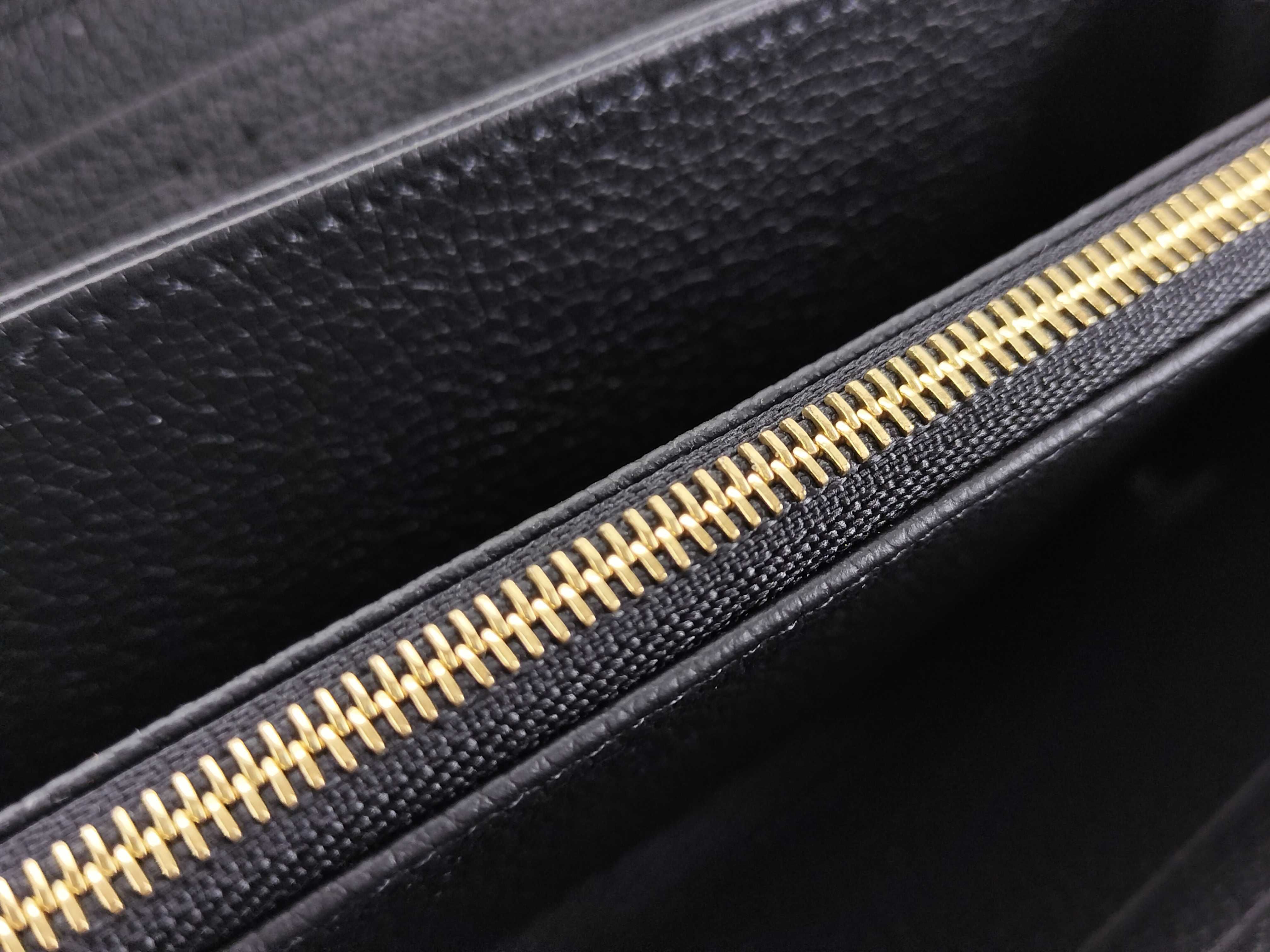 Monogram Empreinte Louis Vuitton Empreinte Zippy Wallet Black — view 8