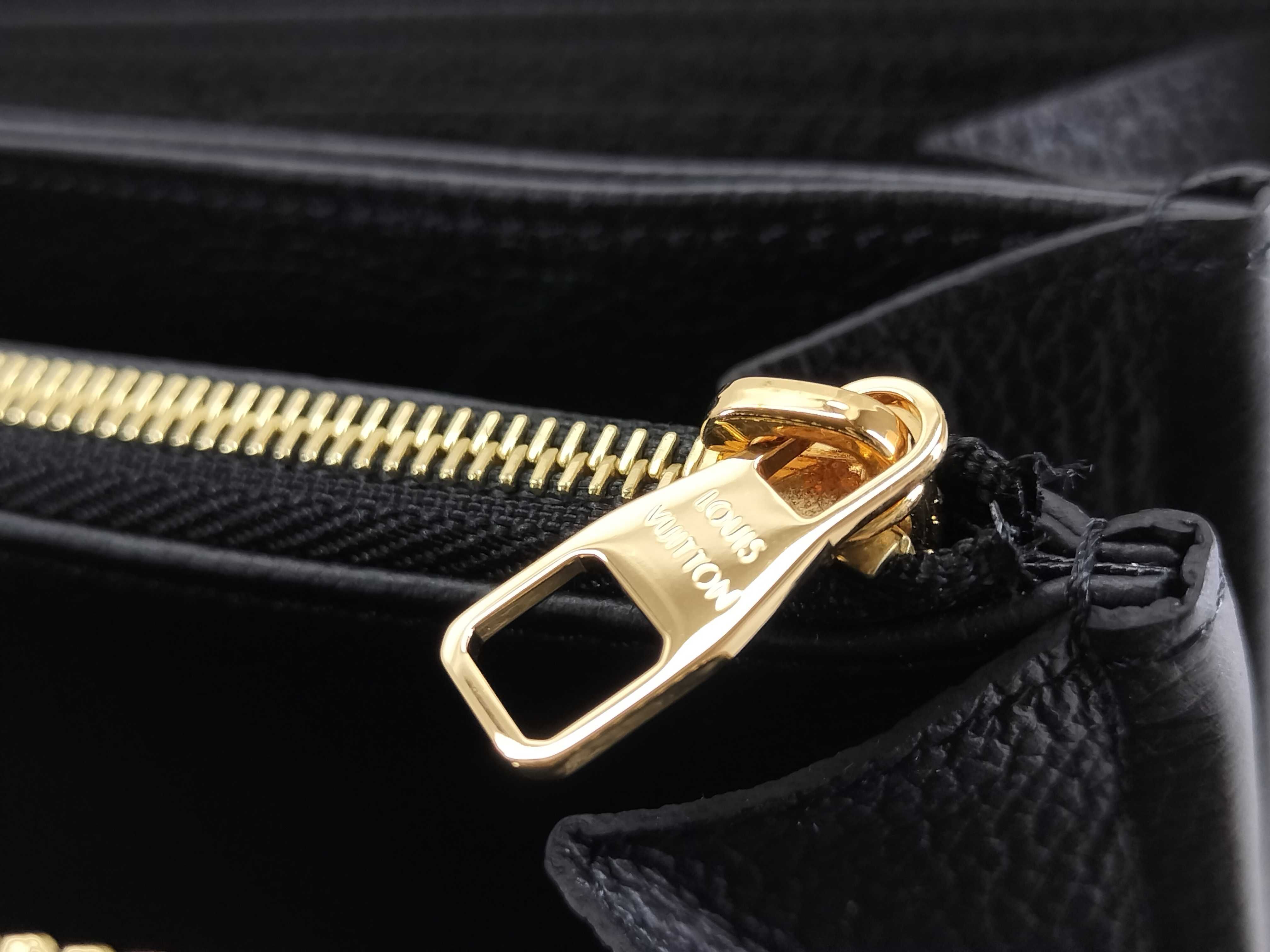 Monogram Empreinte Louis Vuitton Empreinte Zippy Wallet Black — view 9