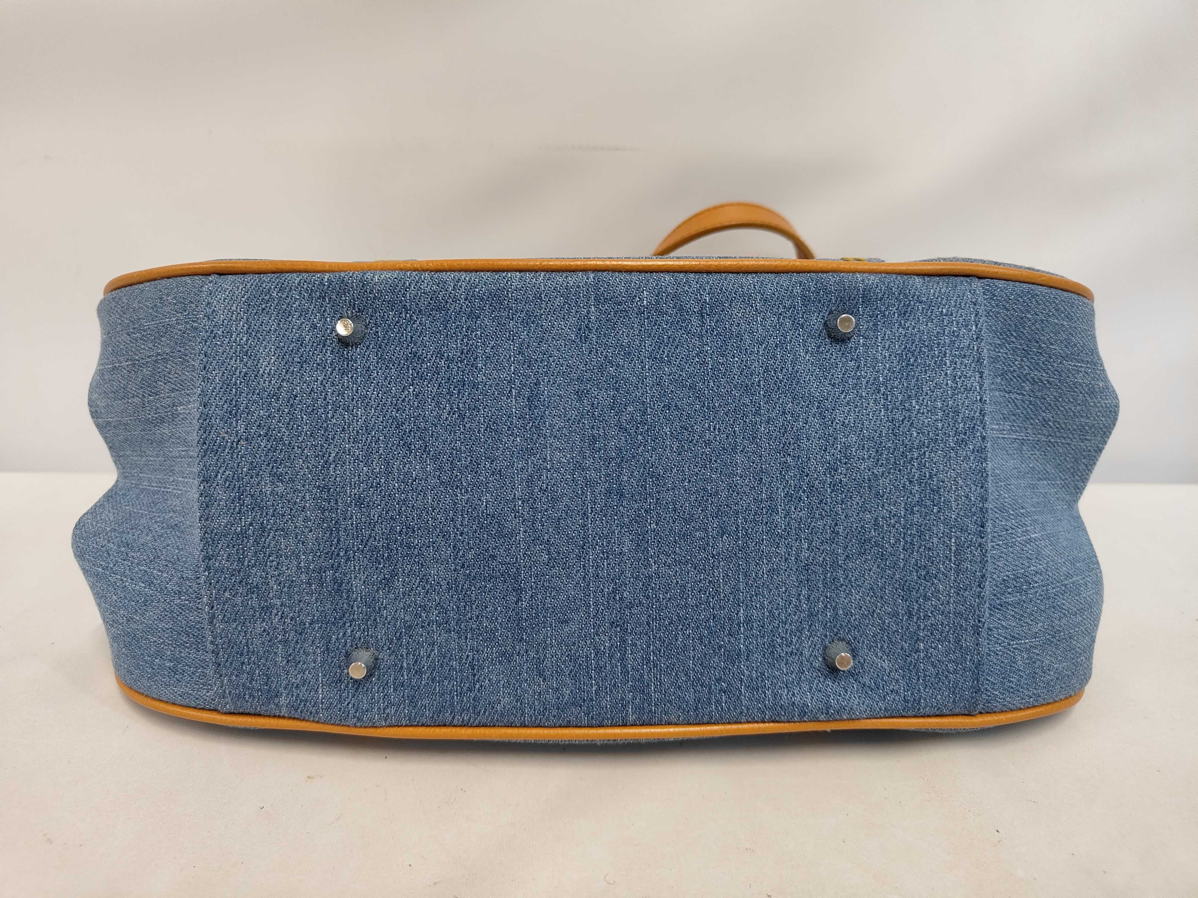 Christian handbag, denim handbag — view 4