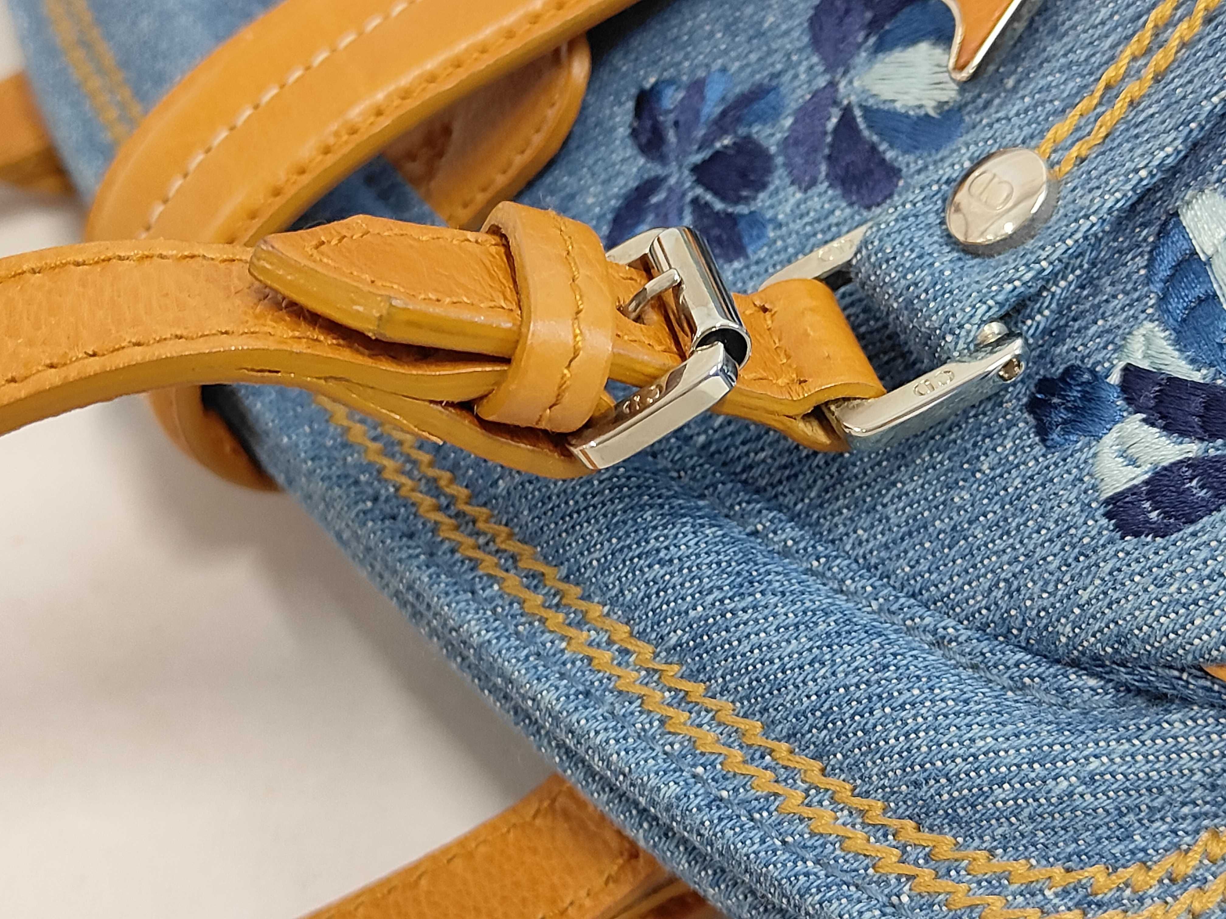 Christian handbag, denim handbag — view 6