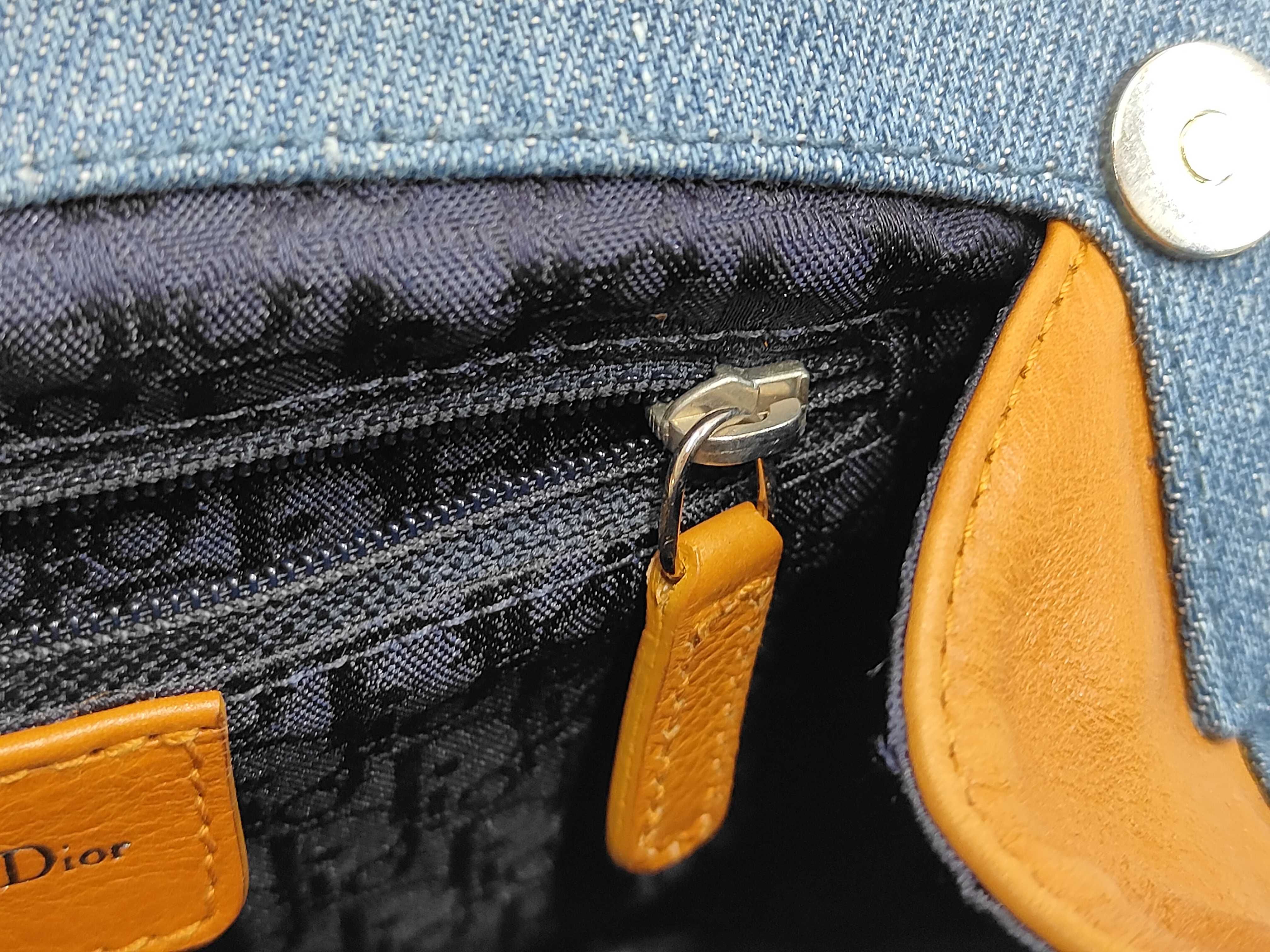 Christian handbag, denim handbag — view 9