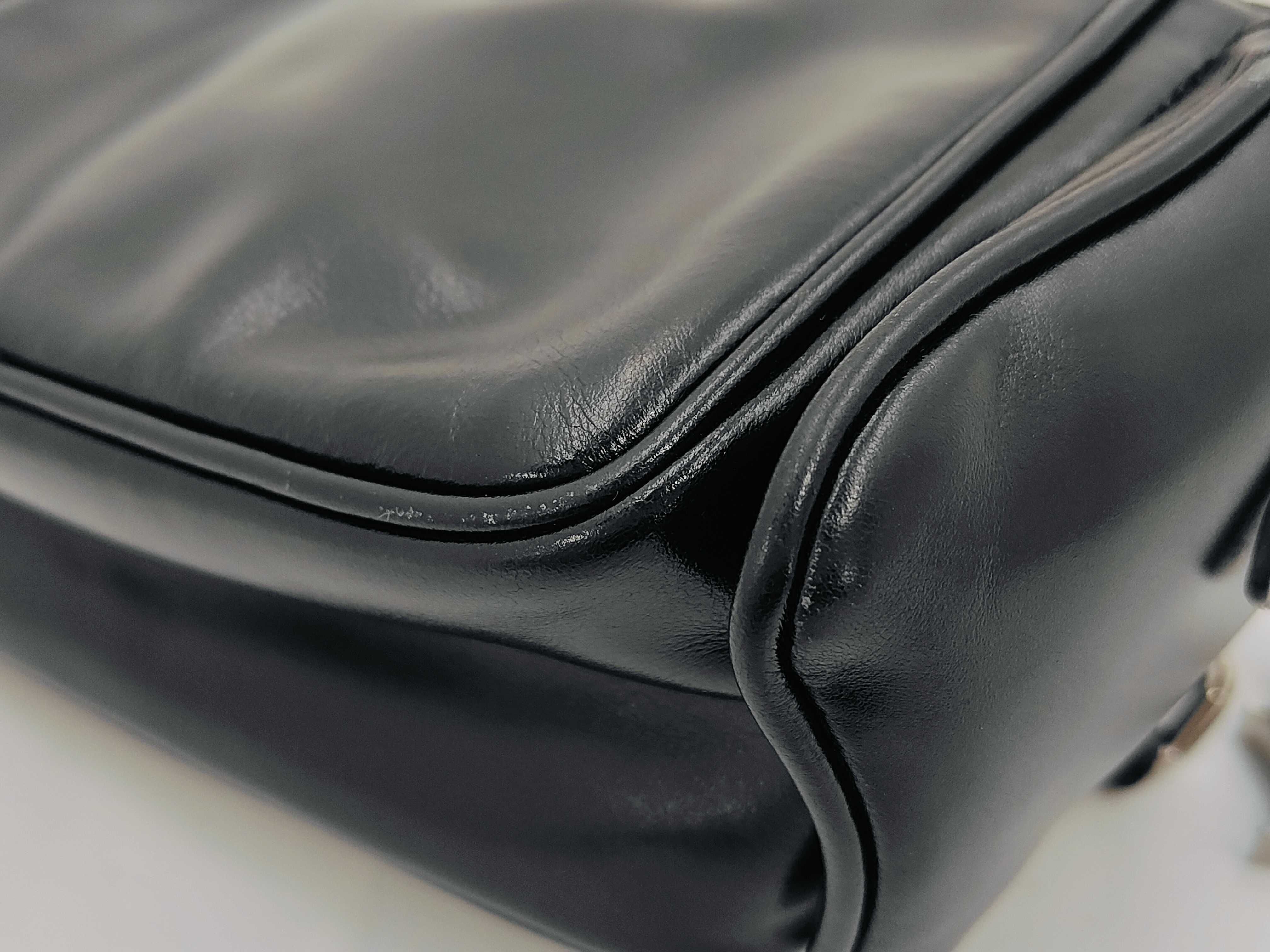 Cargo Wearable Wallet Leather Black Shoulder Bag — view 7