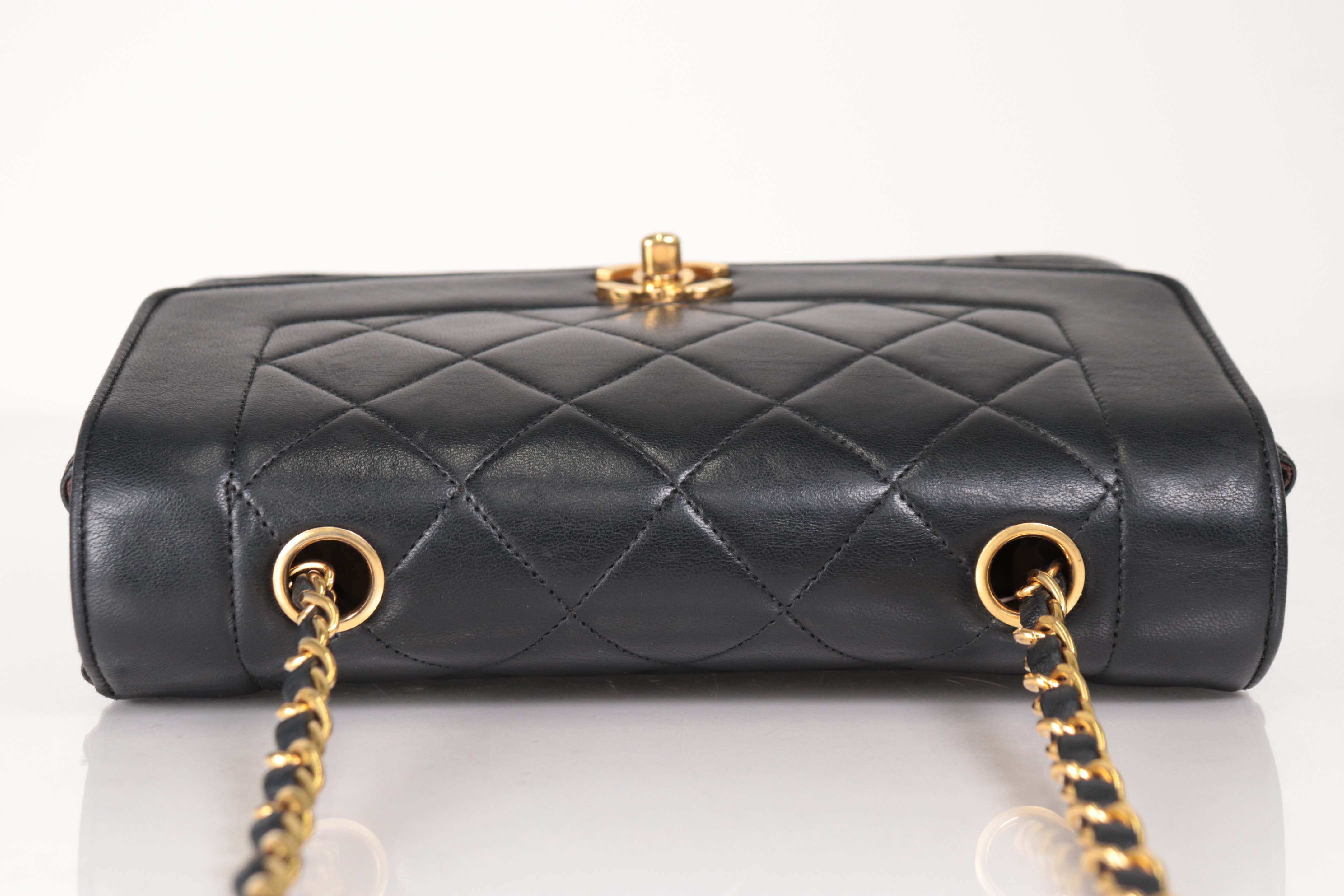 Diana 22 Lambskin Chain Shoulder Bag (Serial No. 4) — view 5