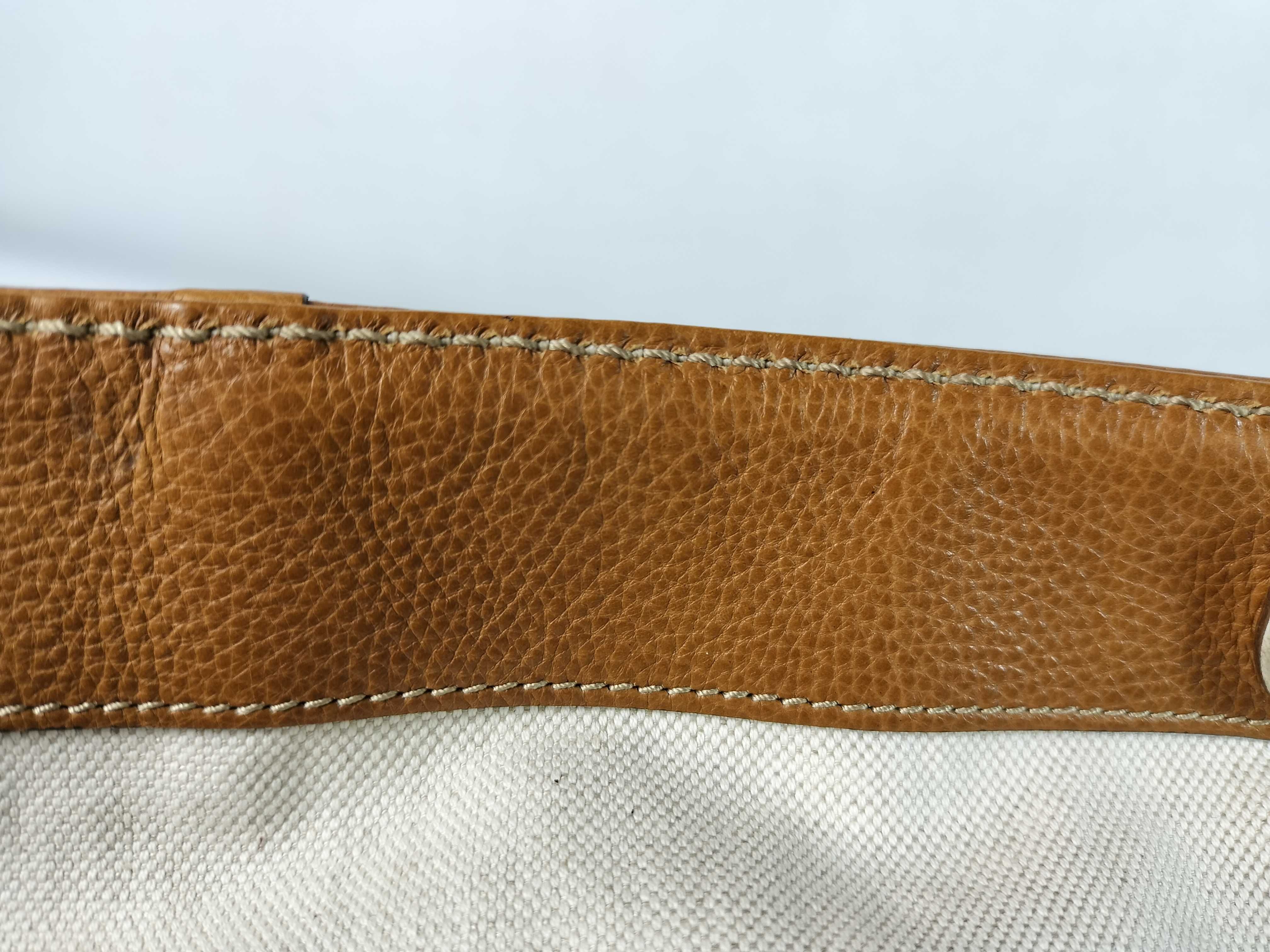 Raffia x Leather Tote Bag, Beige, 257058 (Tote Bag) — view 12