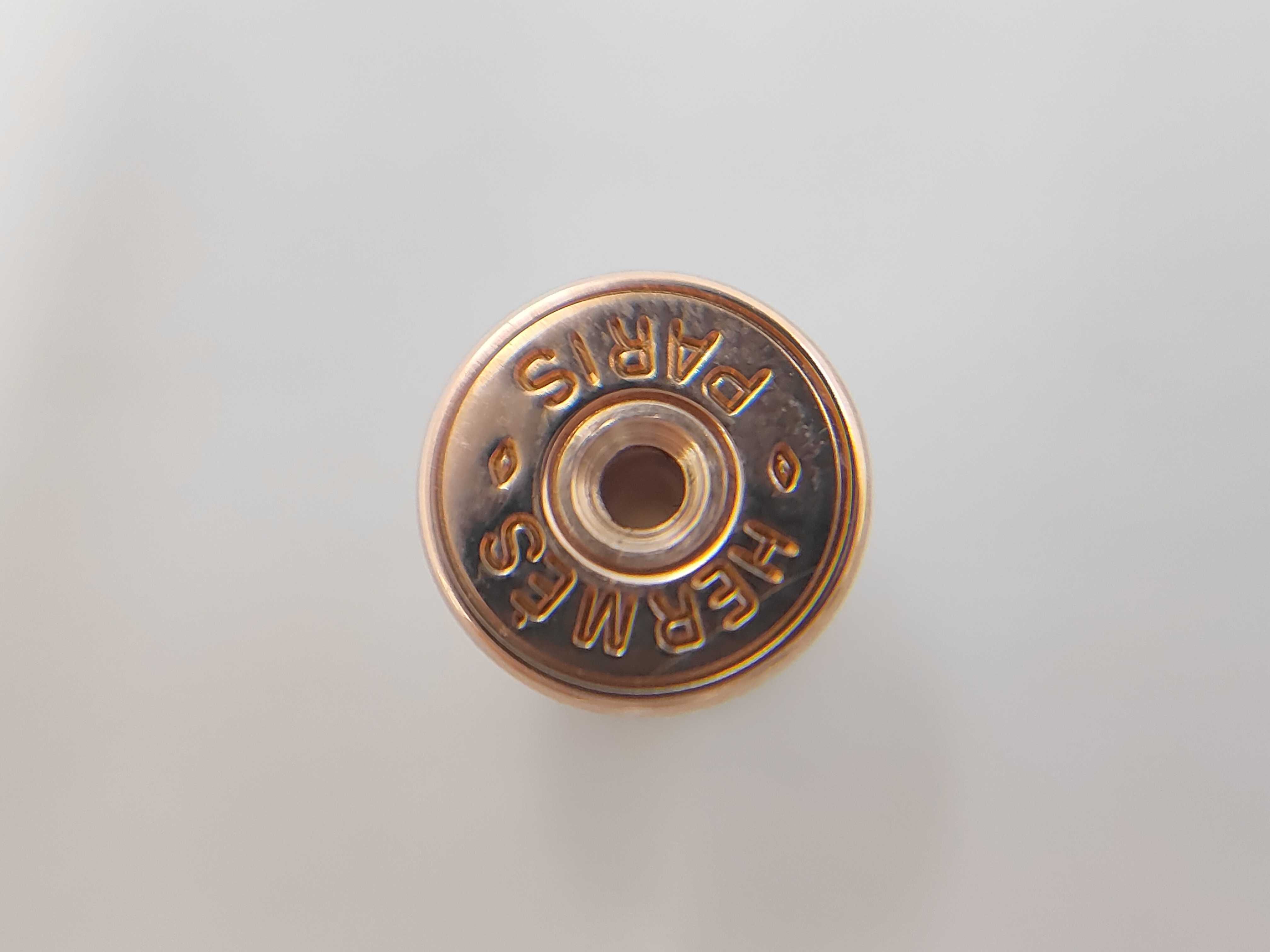 Grey Rose Gold Hardware Pop H Earrings — view 7