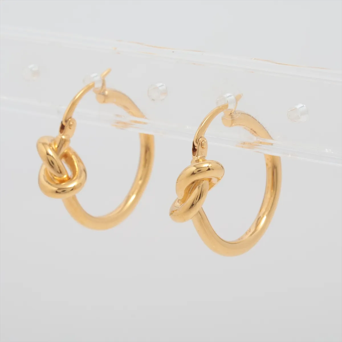 Knot Earrings (Pair) GP Gold -
