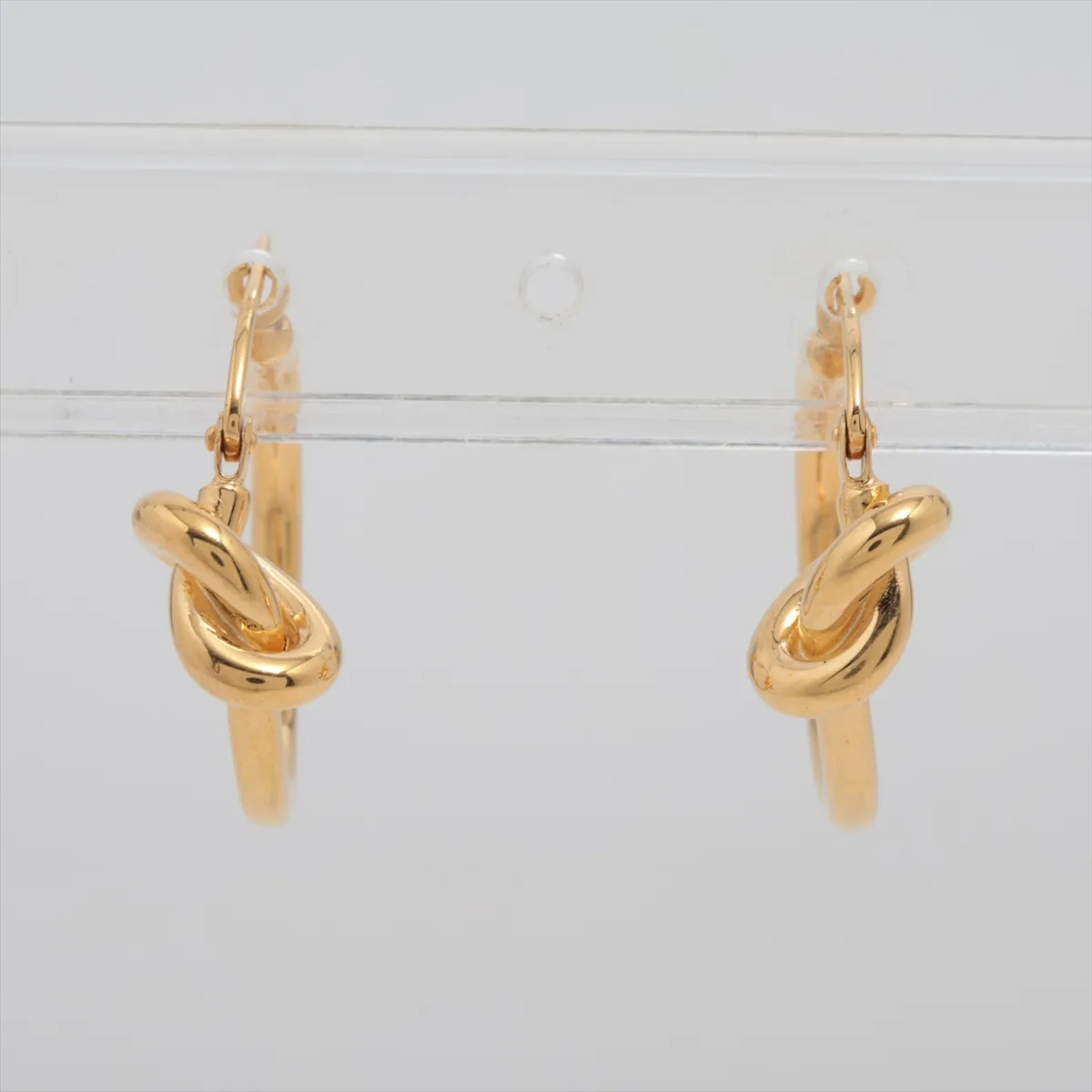 Knot Earrings (Pair) GP Gold - — view 2