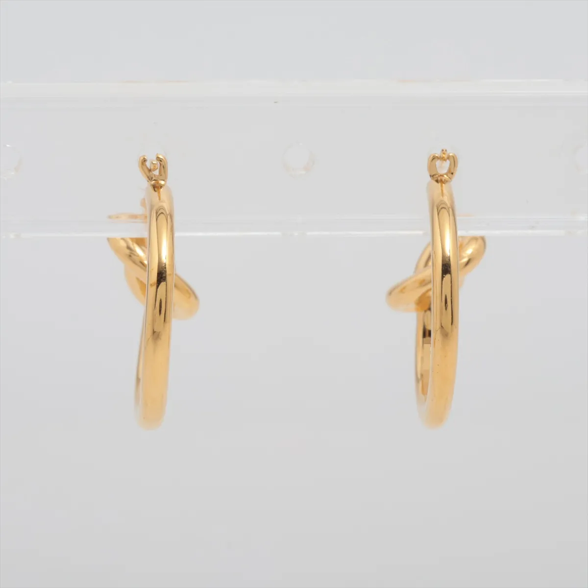 Knot Earrings (Pair) GP Gold - — view 3