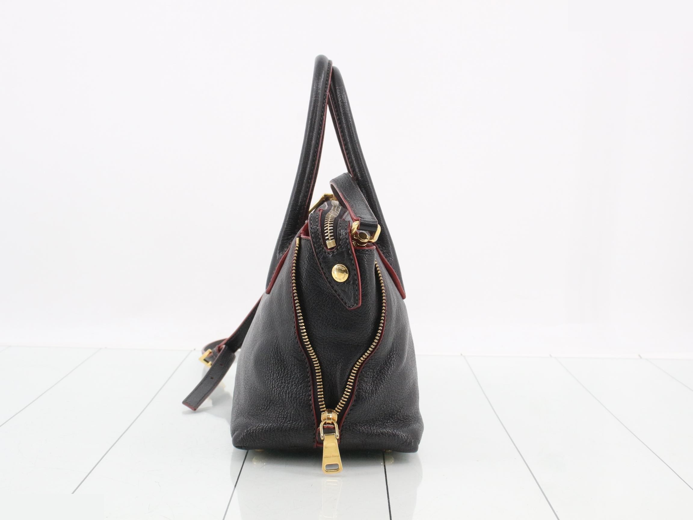 Madras Leather 2-Way Shoulder Bag — view 3