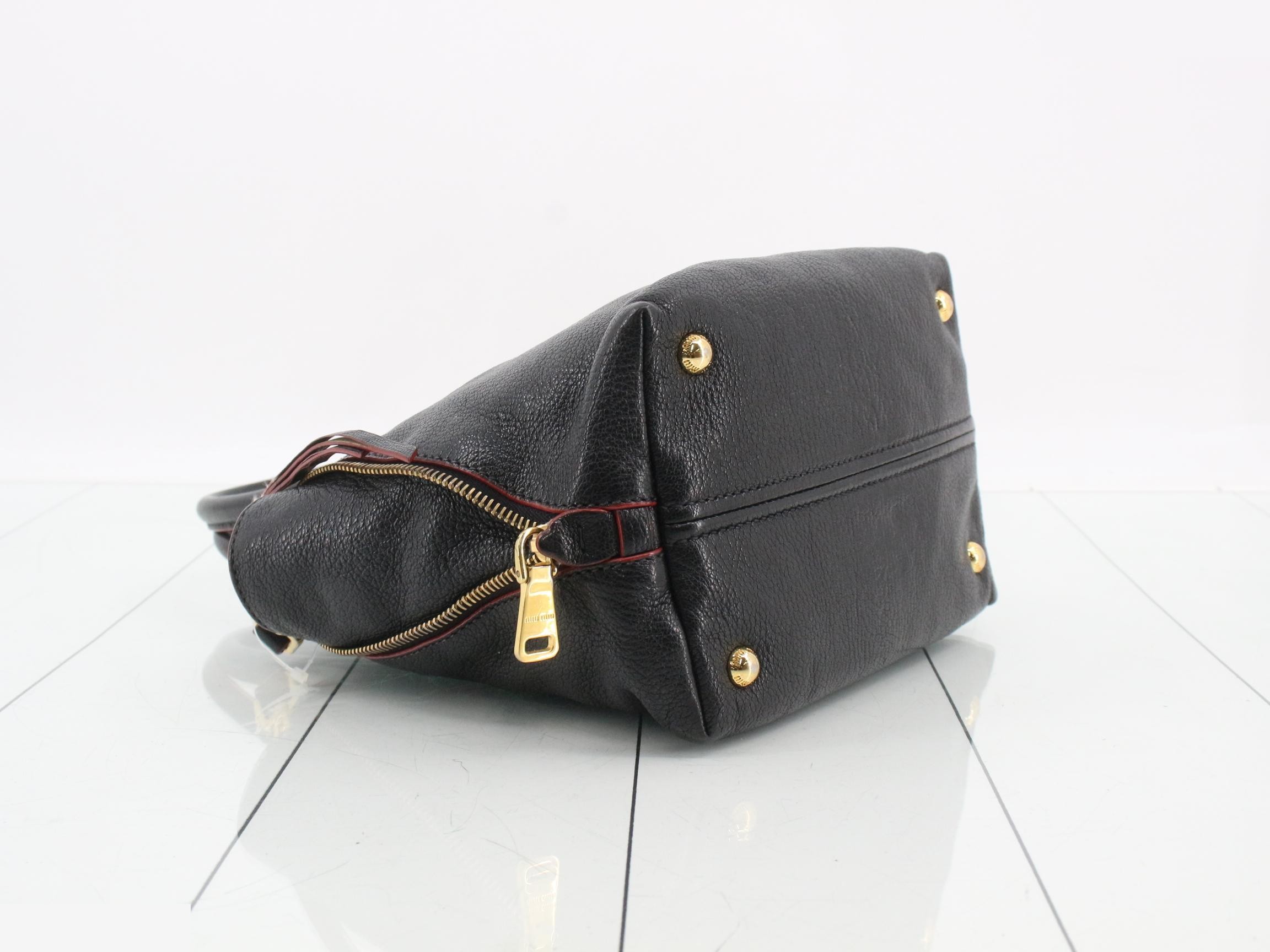 Madras Leather 2-Way Shoulder Bag — view 5