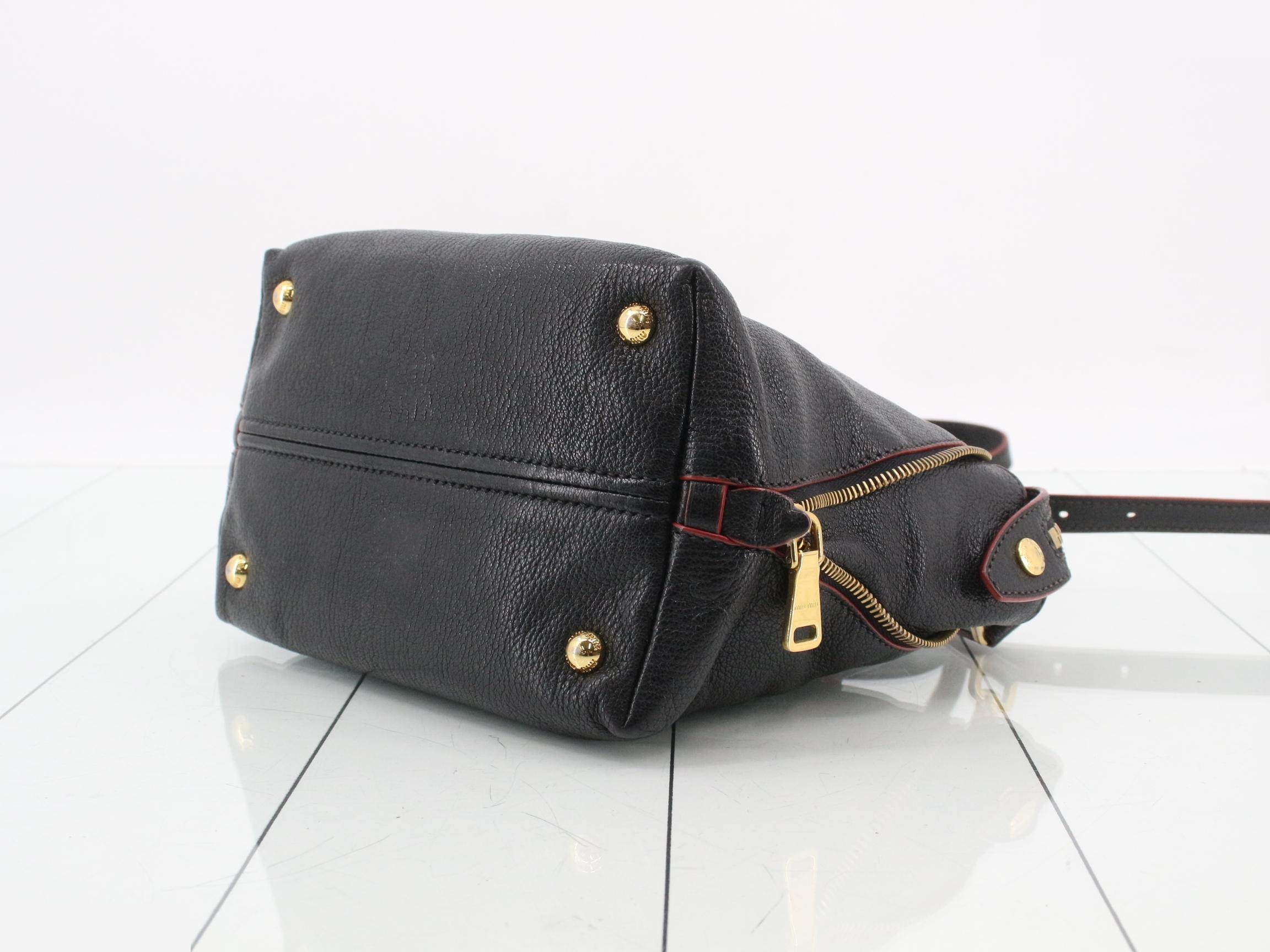 Madras Leather 2-Way Shoulder Bag — view 6