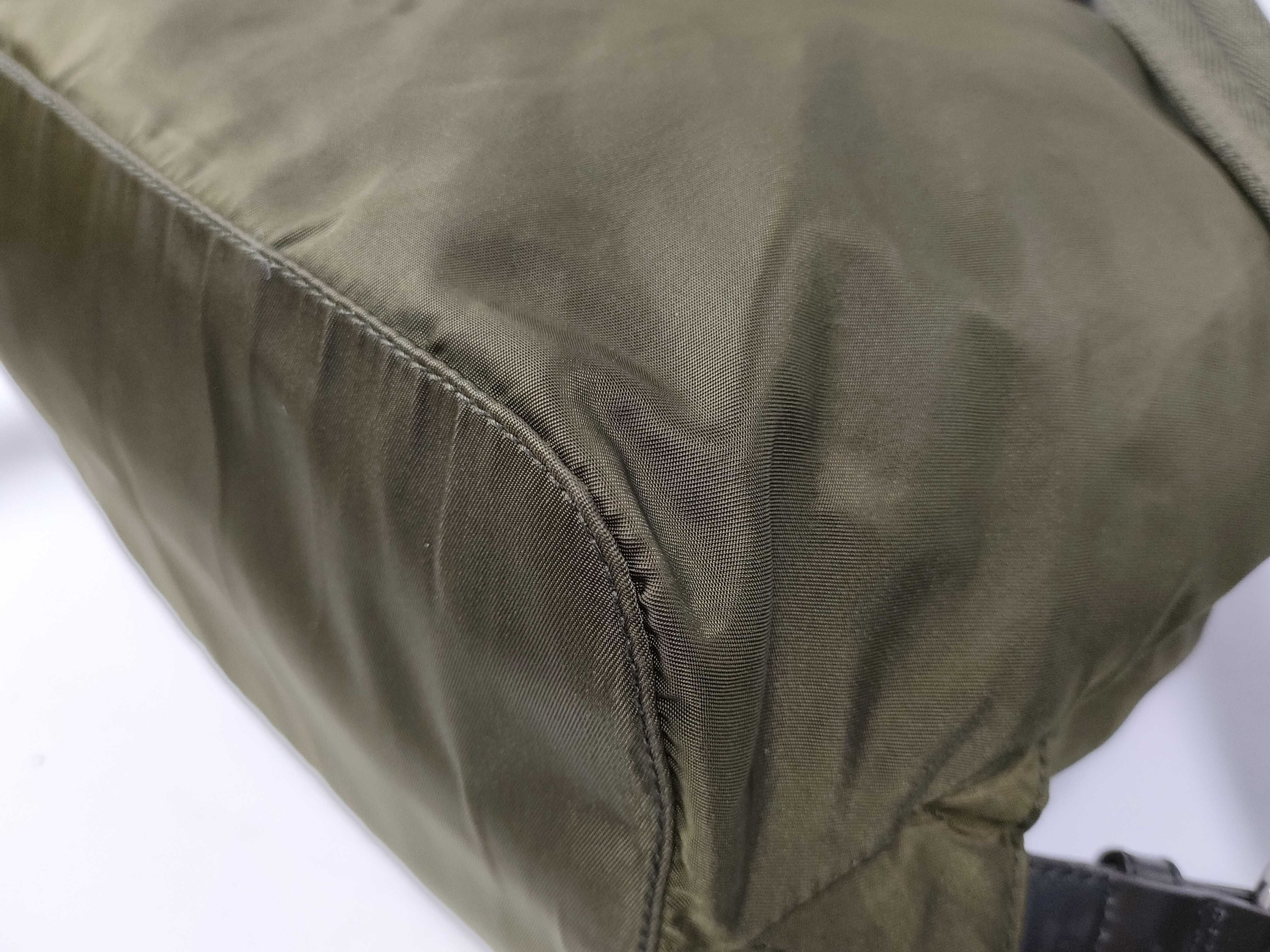 Nylon Backpack, Khaki, B4650, Guaranteed Backpack — view 4