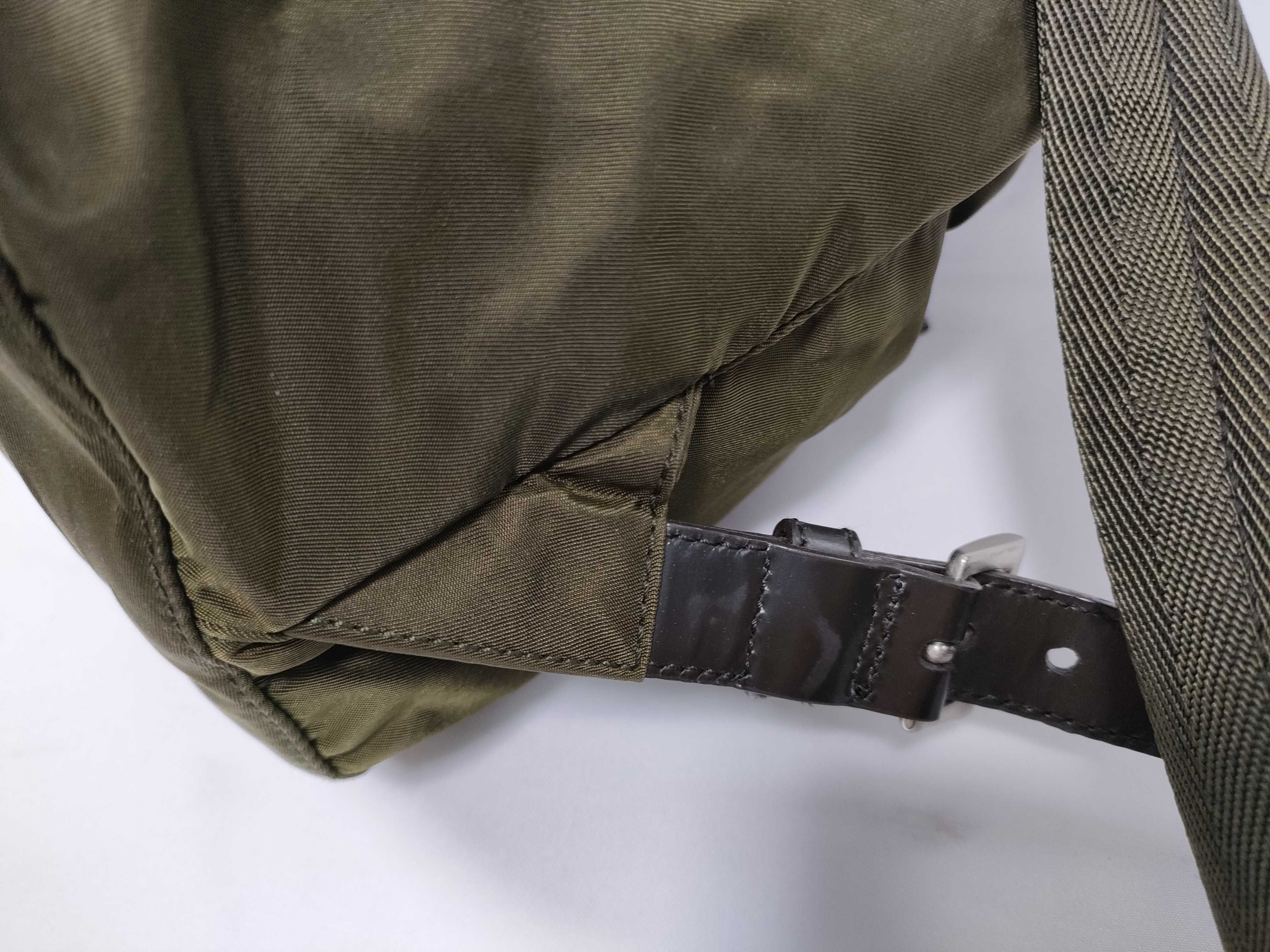 Nylon Backpack, Khaki, B4650, Guaranteed Backpack — view 5