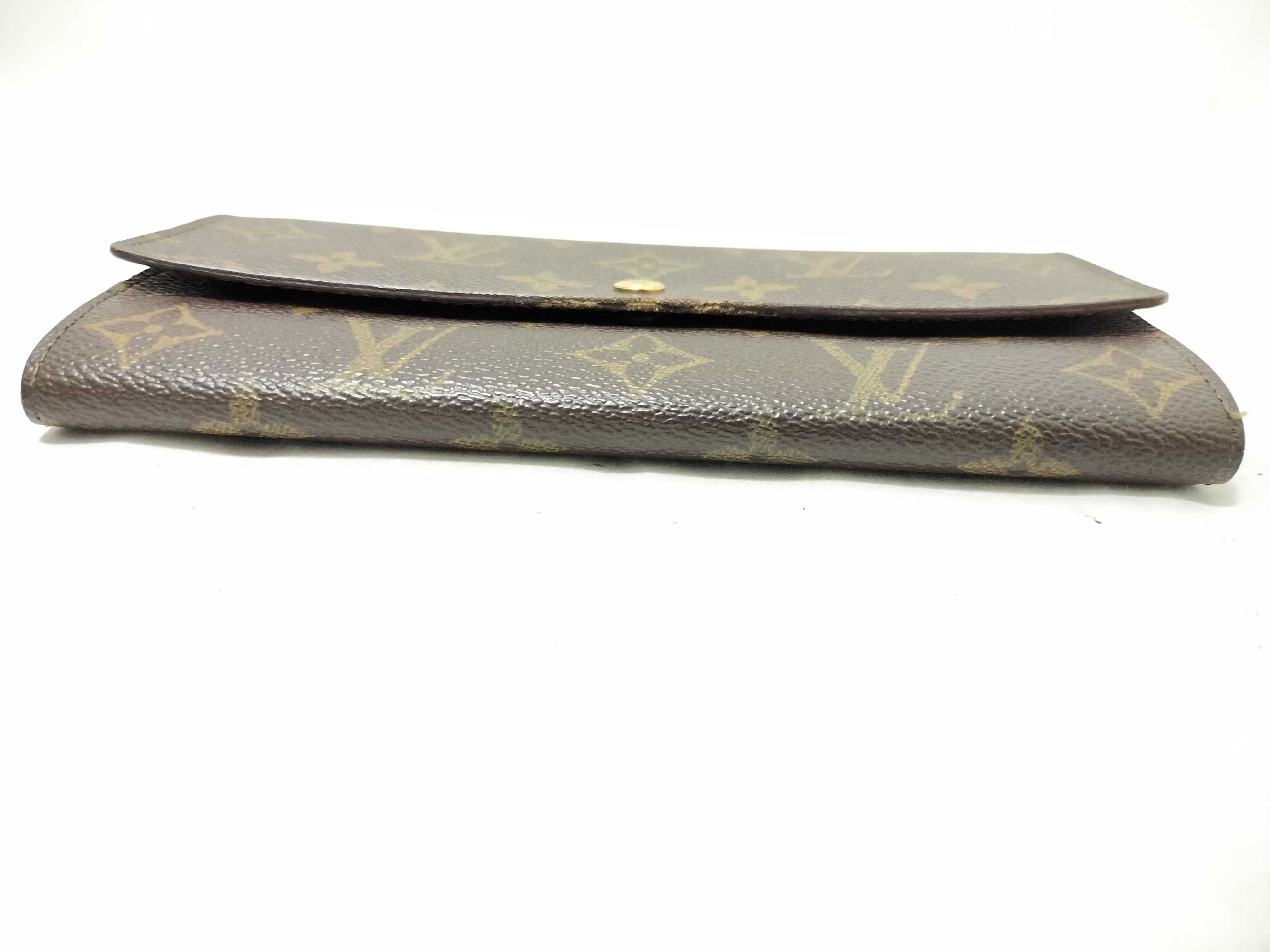 Monogram Louis Vuitton Long Wallet — view 3