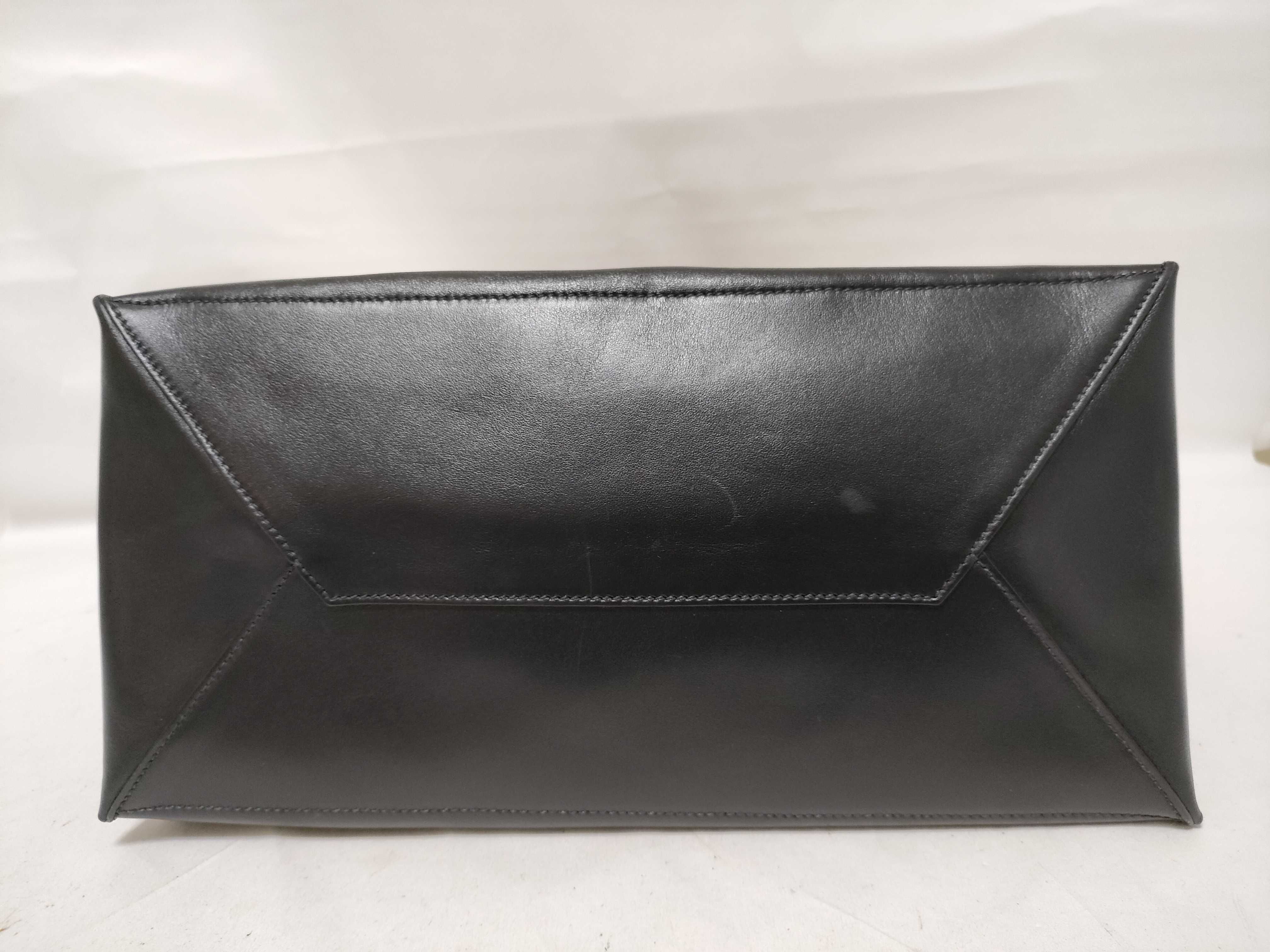 2-way Tote Bag Leather Triangle Logo Tote Bag — view 7