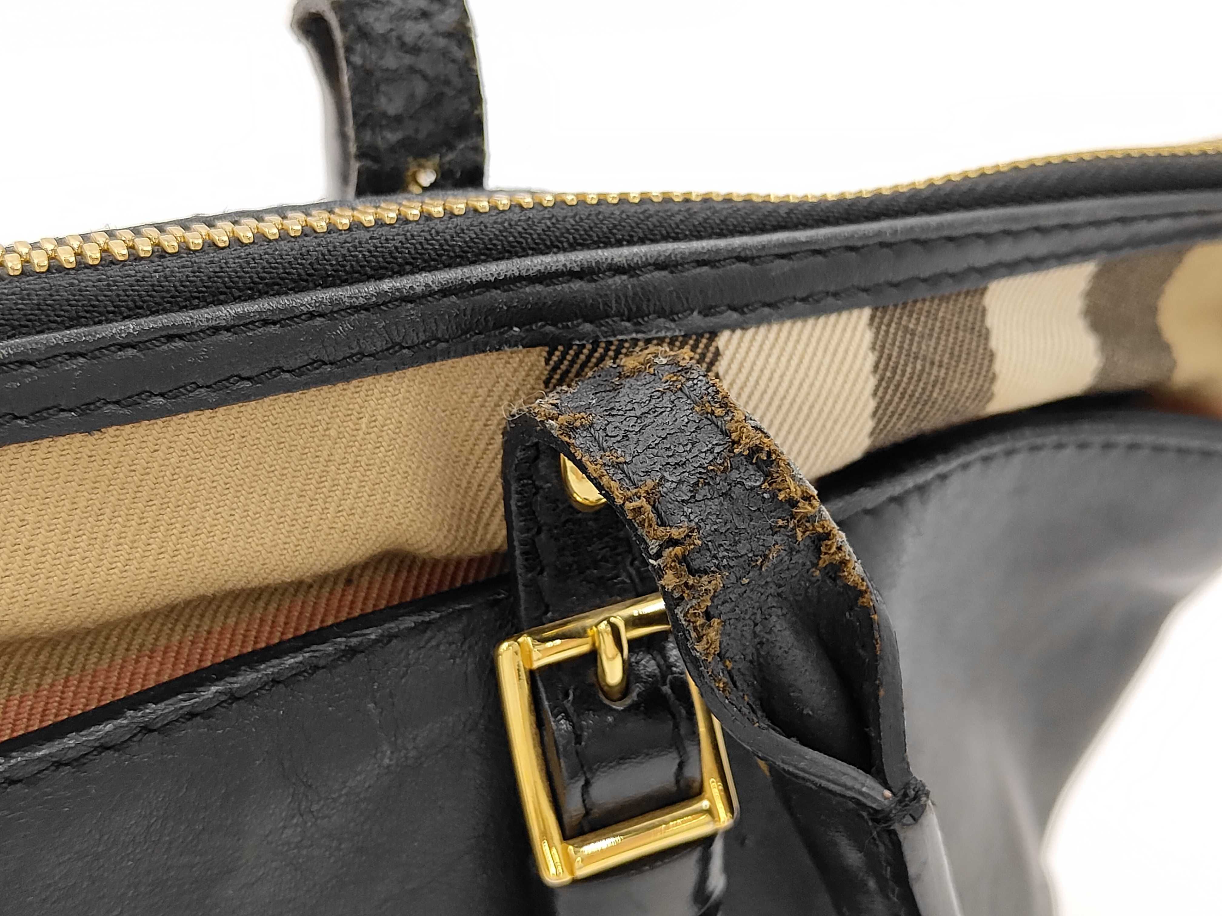Salzbury Nova Check Black Tote Bag — view 5